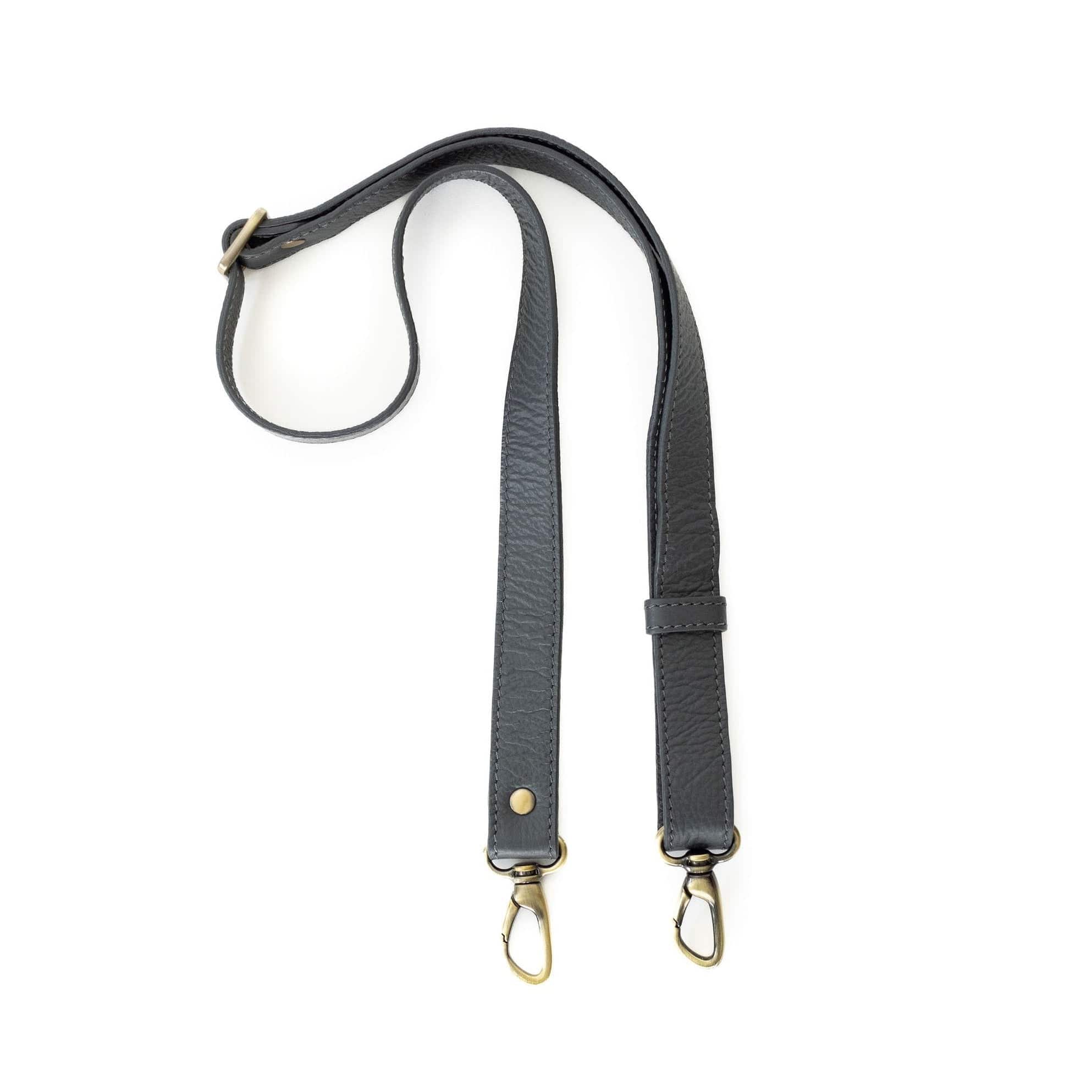 1 Inch Crossbody Strap - Stone Oil Leather | Sapahn.