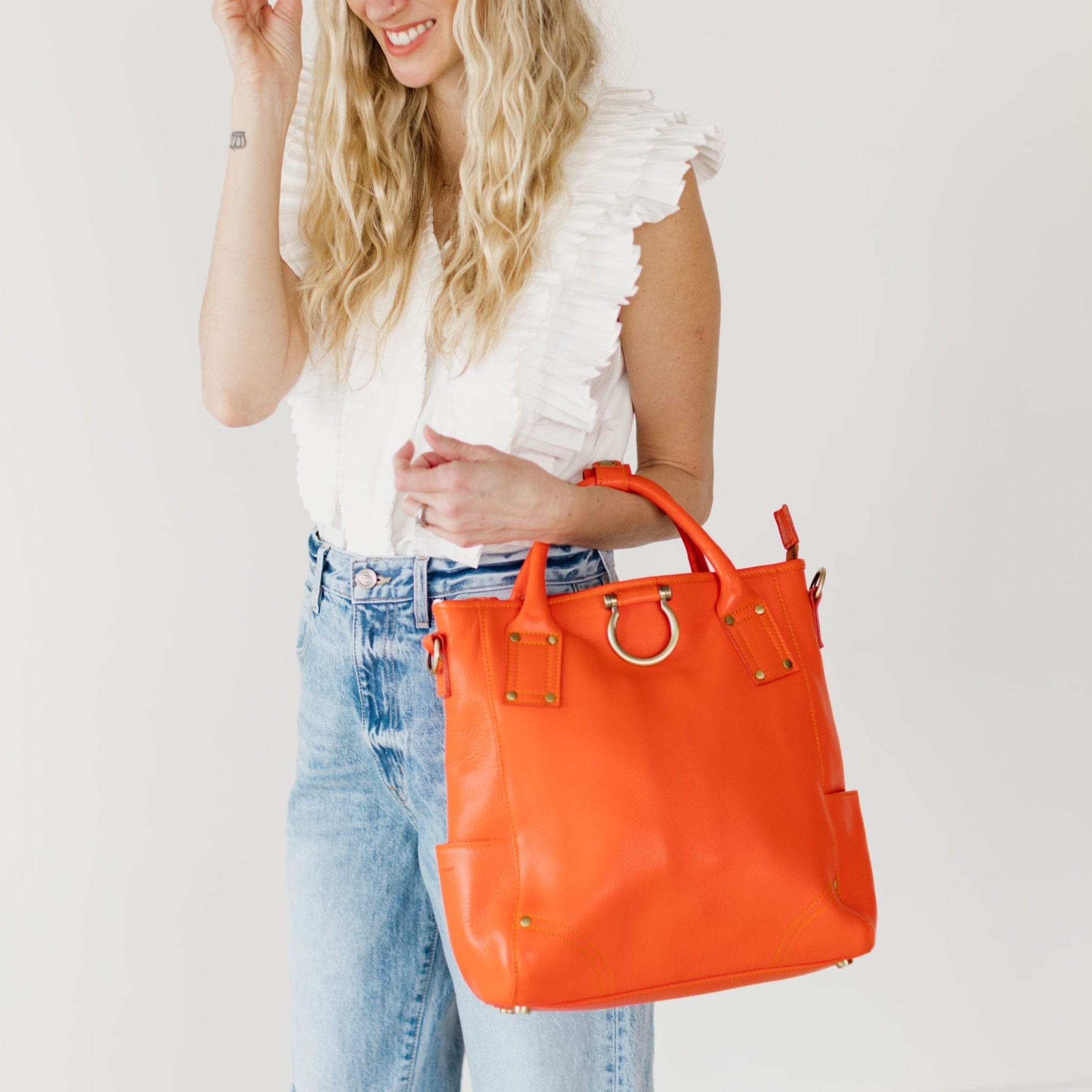 Chloe Convertible Backpack and Crossbody Bag - | Sapahn.