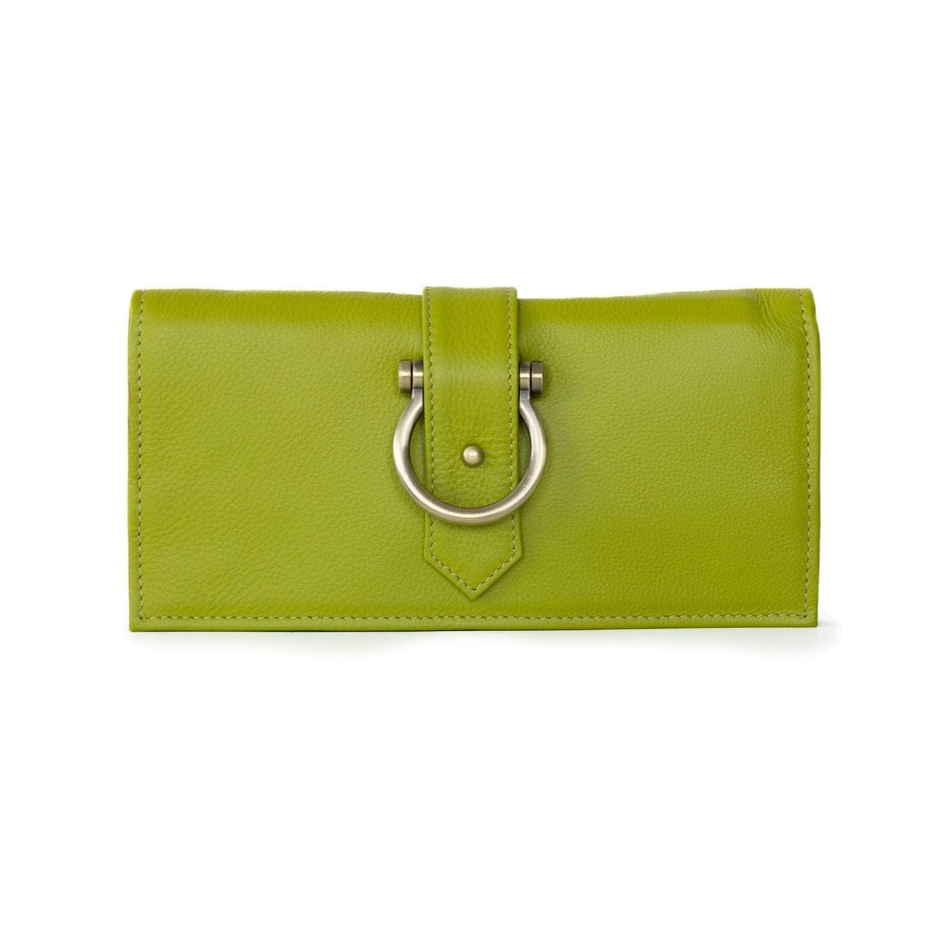Ciara Crossbody and Wallet - Lime Oil Leather | Sapahn.