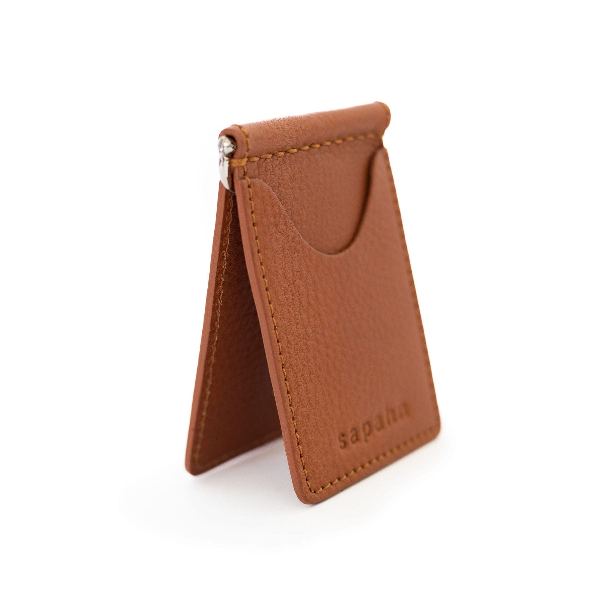 Dale Money Clip - Whisky Raw Leather | Sapahn.