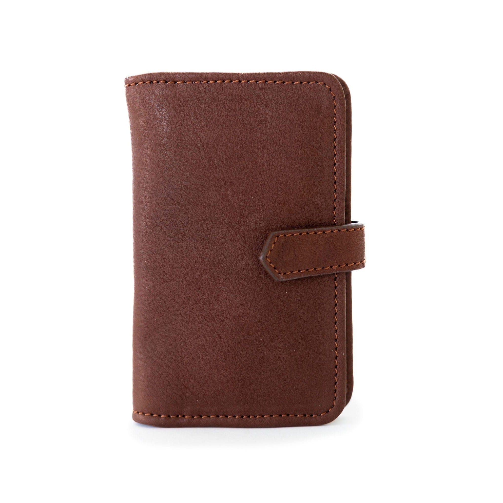 Dana Jewelry Travel Organizer - Walnut Raw Leather | Sapahn.