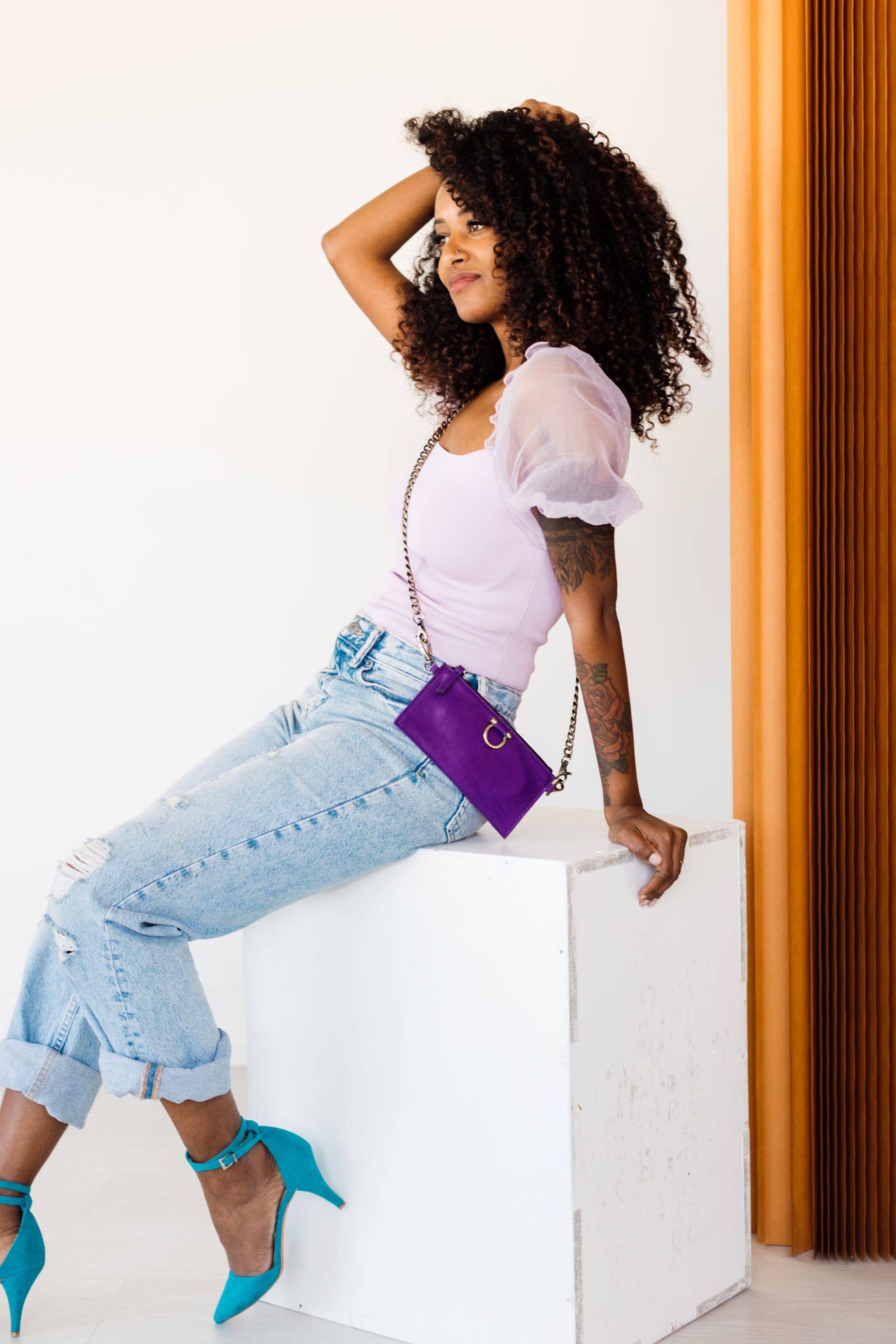 Evelyn Wristlet Wallet - | Sapahn.