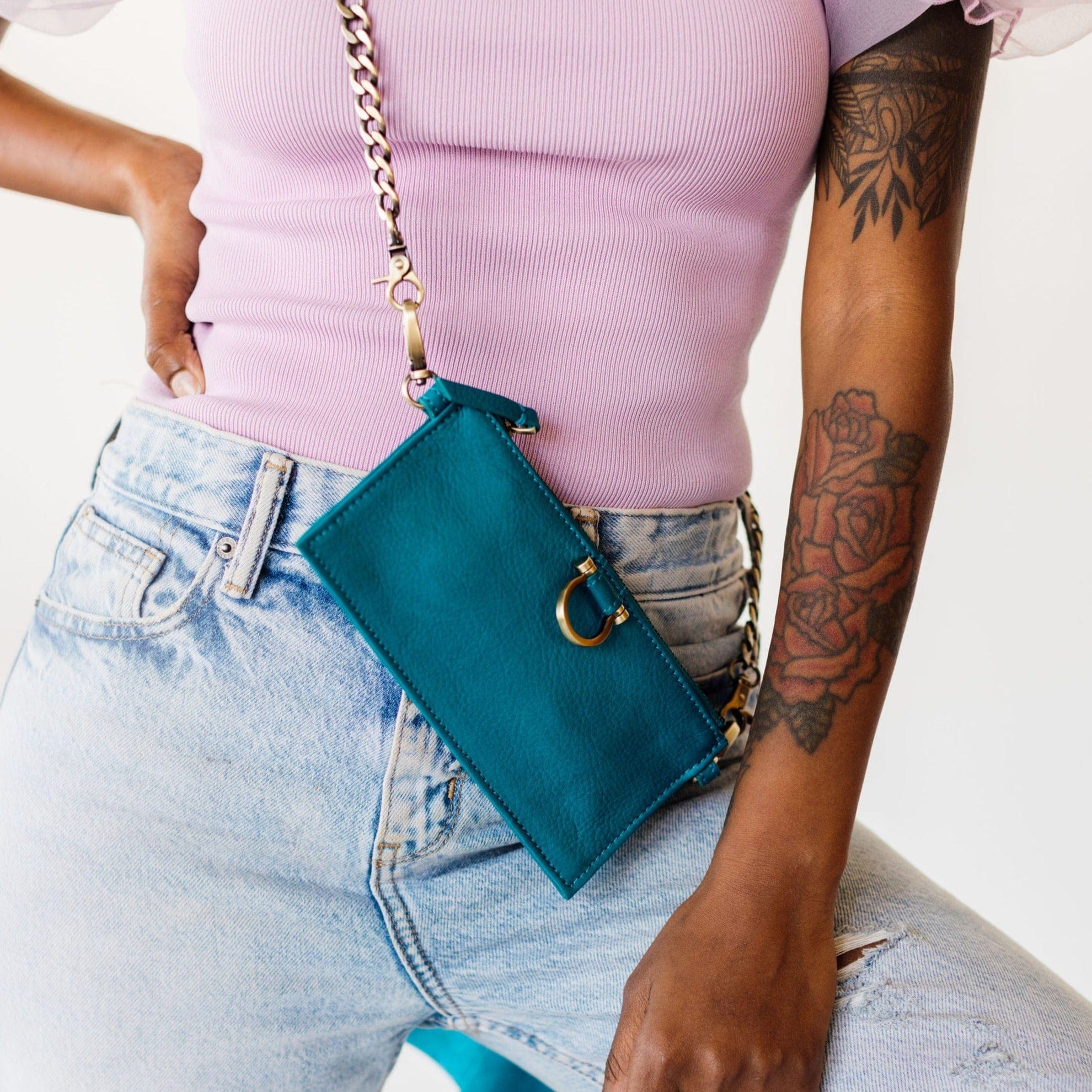 Evelyn Wristlet Wallet - | Sapahn.