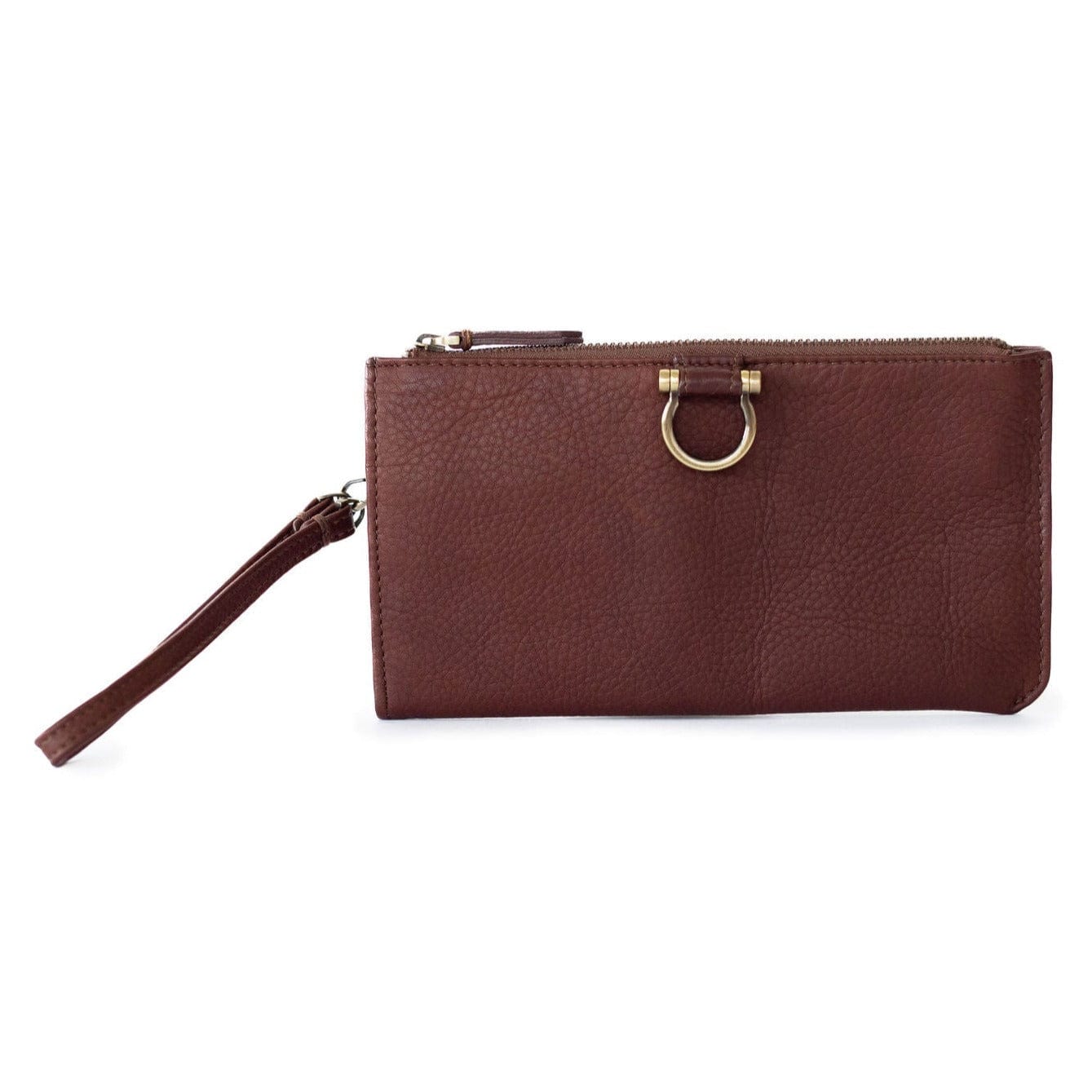 Forten Wristlet - Walnut Raw Leather | Sapahn.