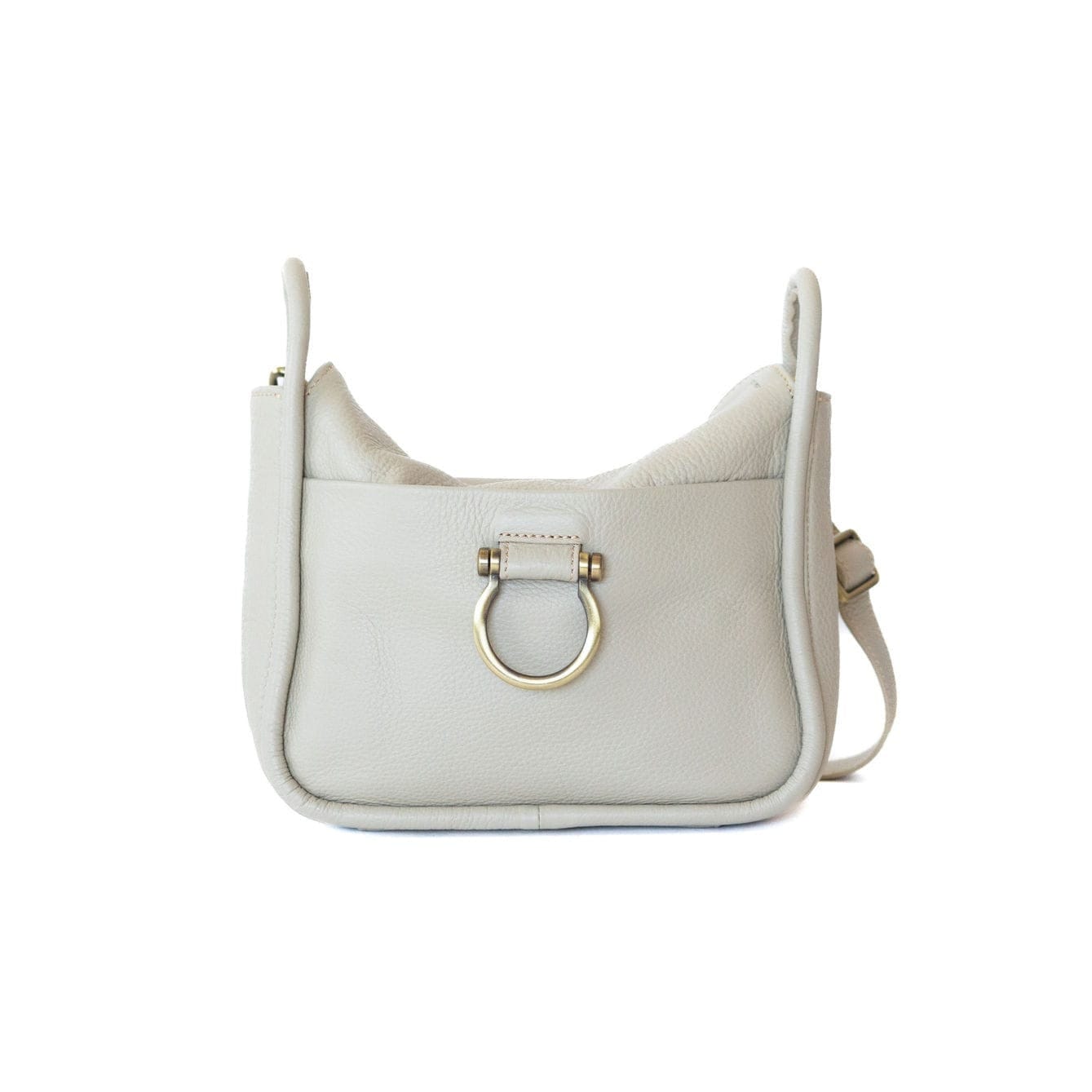 Frida Shoulder Bag - Smoke Oil Leather | Sapahn.