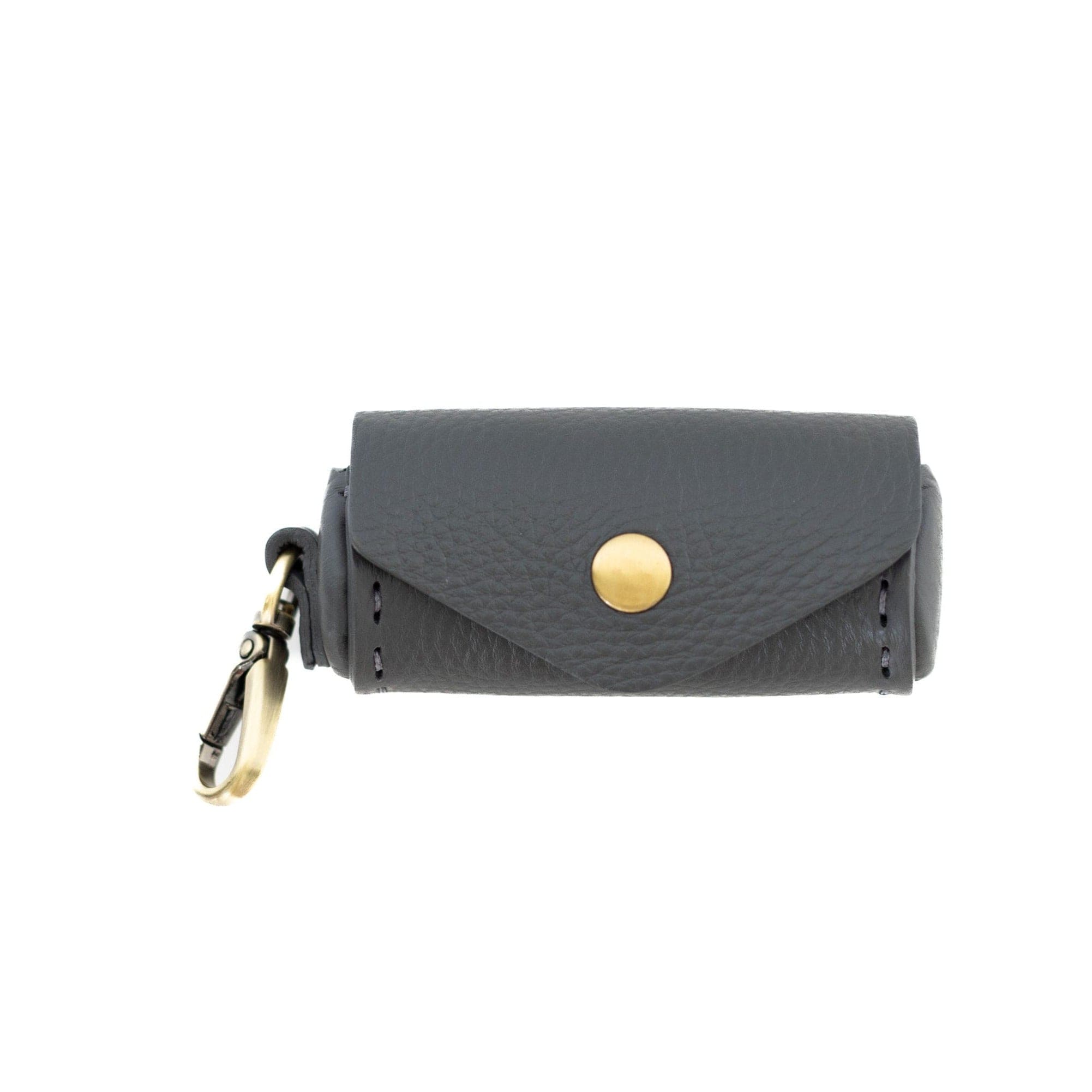 Gilda Lipstick Case - Stone Oil Leather | Sapahn.