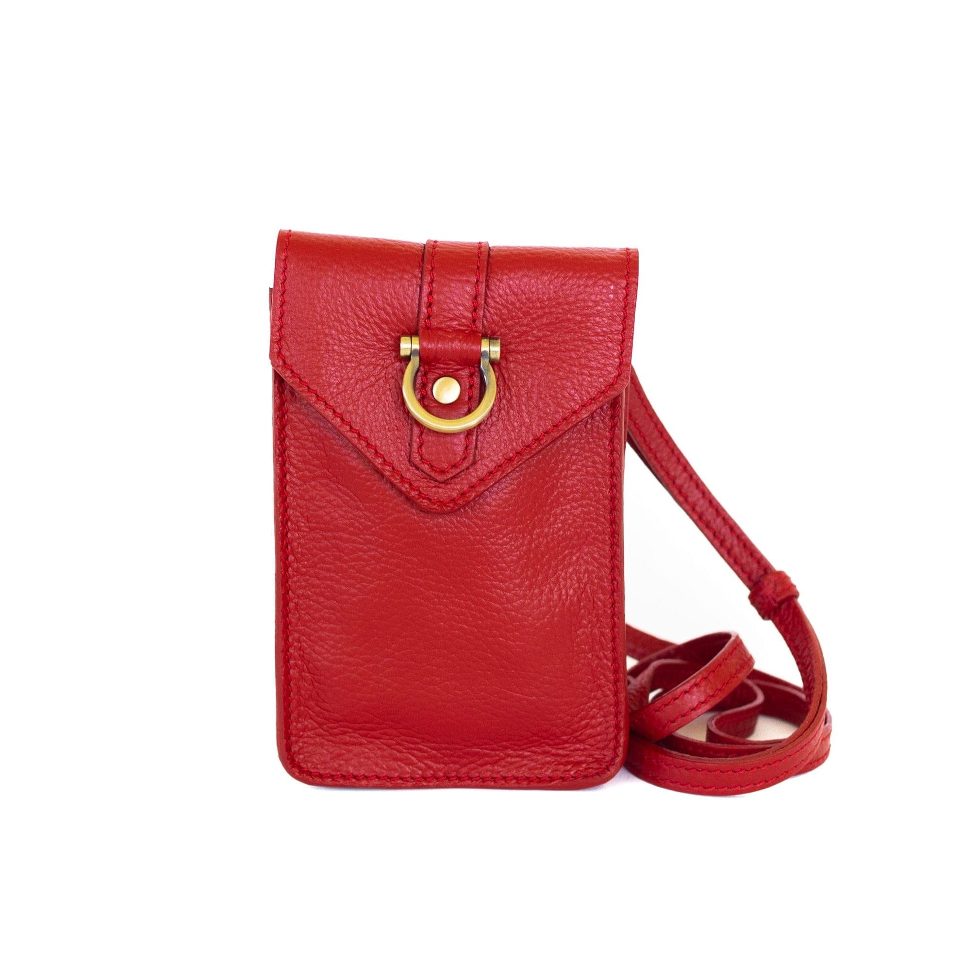 Grace Crossbody - Chili Pepper Oil Leather | Sapahn.