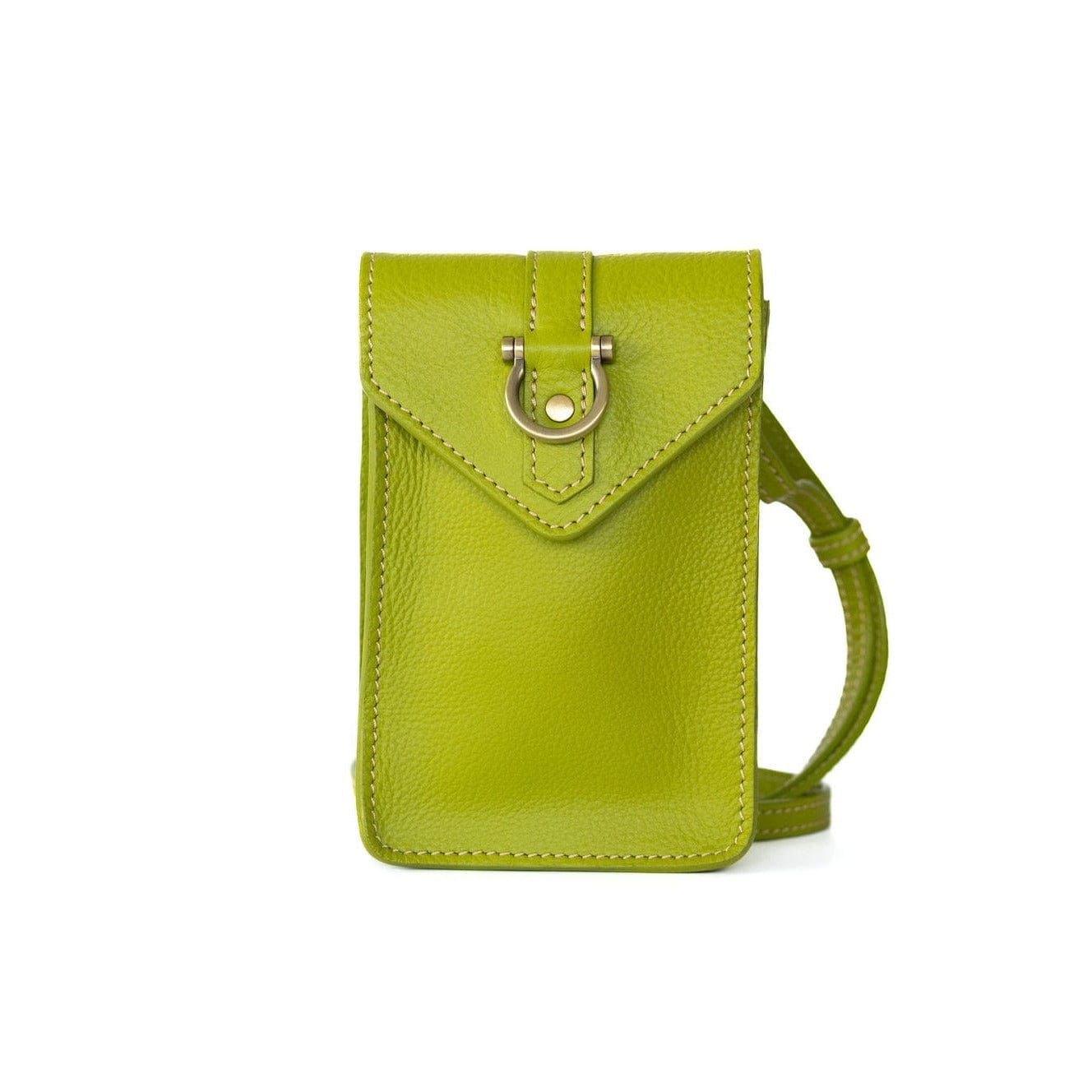 Grace Crossbody - Lime Oil Leather | Sapahn.