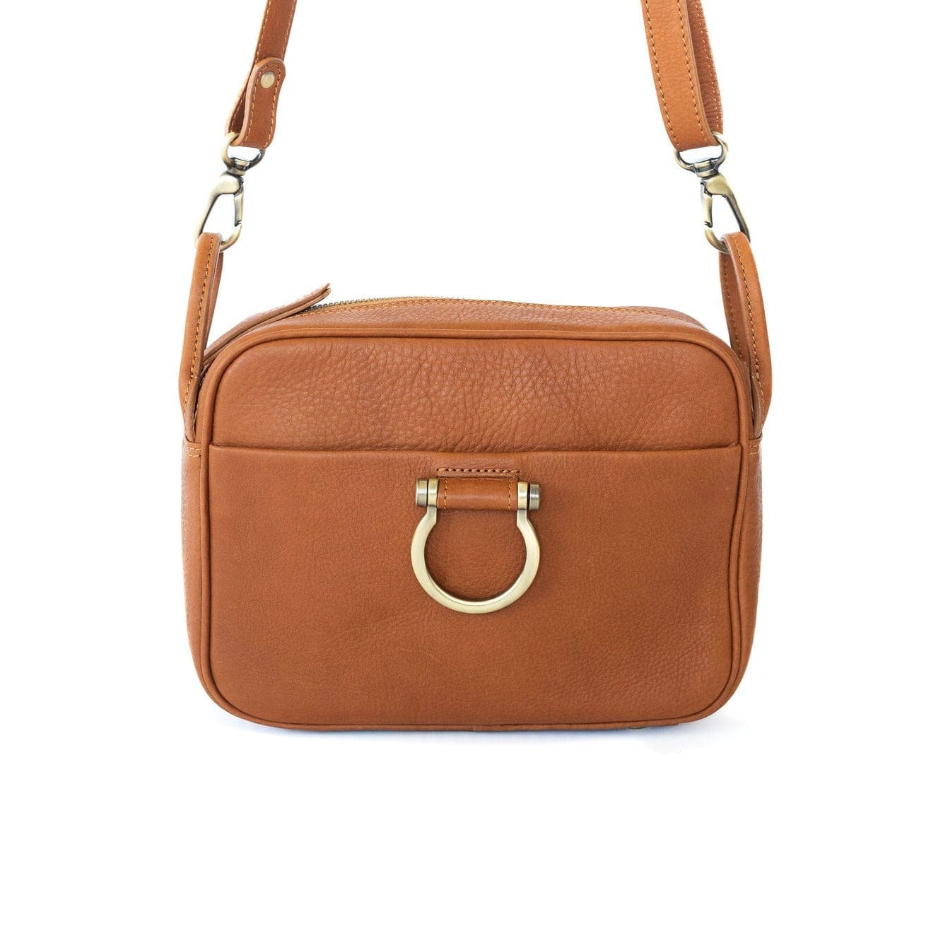 Jori Crossbody - Whisky Raw Leather | Sapahn.