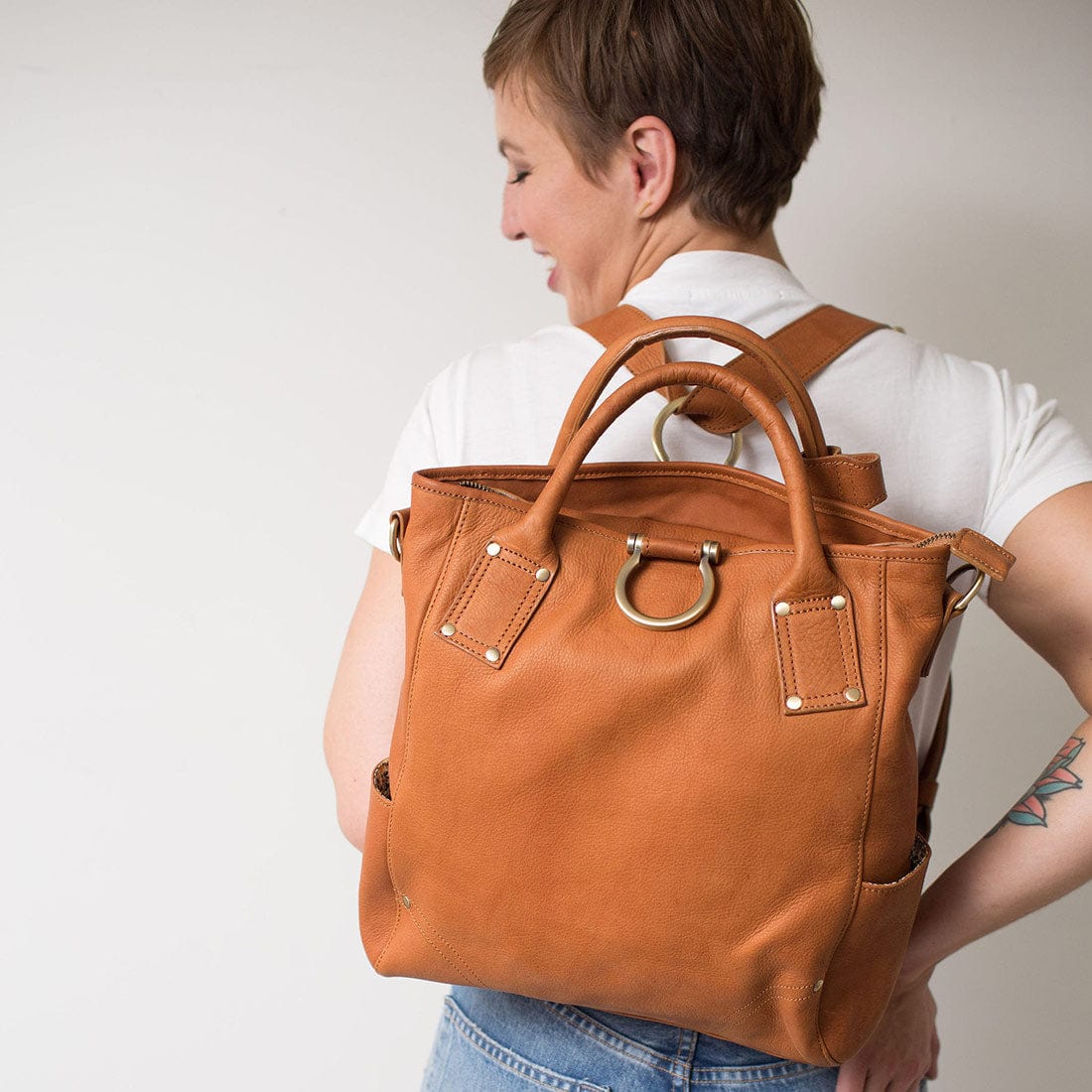 Chloe Convertible Backpack and Crossbody Bag - | Sapahn.