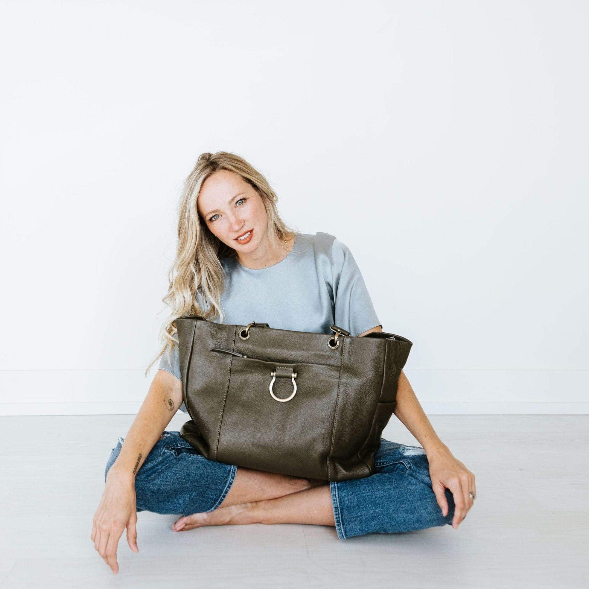 Nora Tote Bag - | Sapahn.