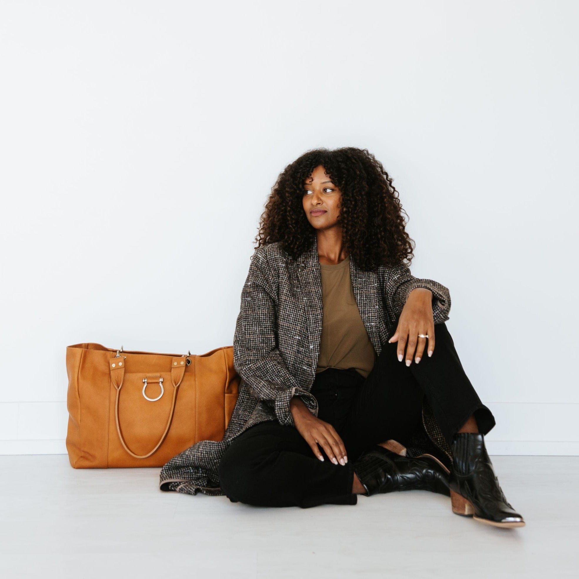 Nora Tote Bag - | Sapahn.