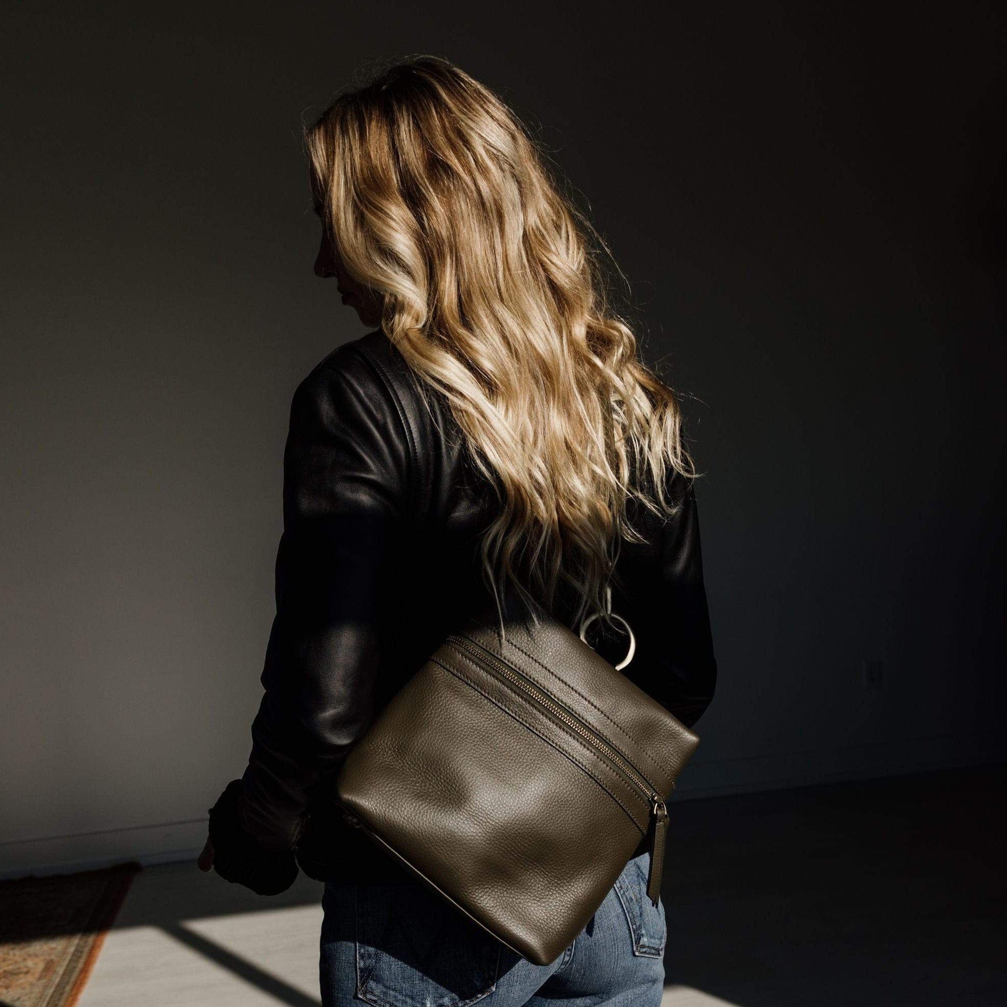 Pepper Convertible Backpack and Crossbody Bag - | Sapahn.