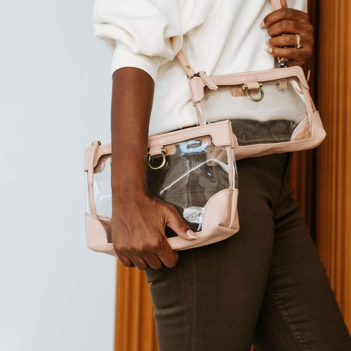 Sharon Clear Crossbody - | Sapahn.