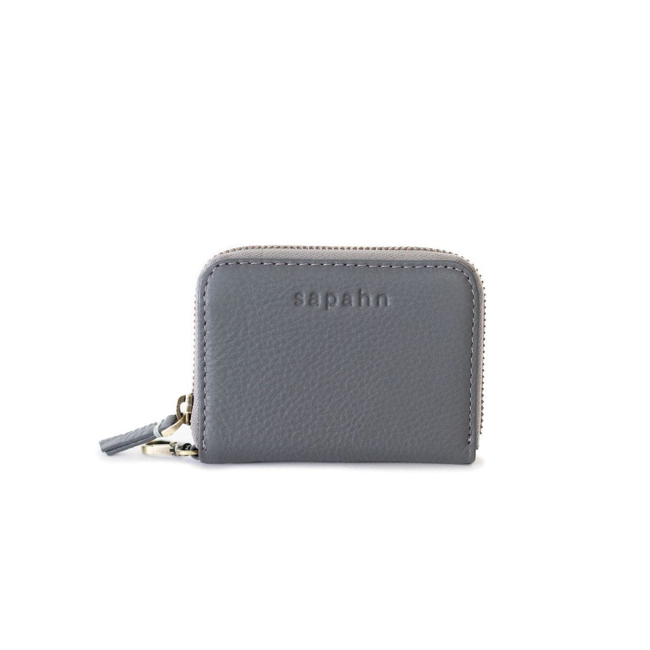 Morrison Accordion Card Holder - Stone Oil Leather | Sapahn.