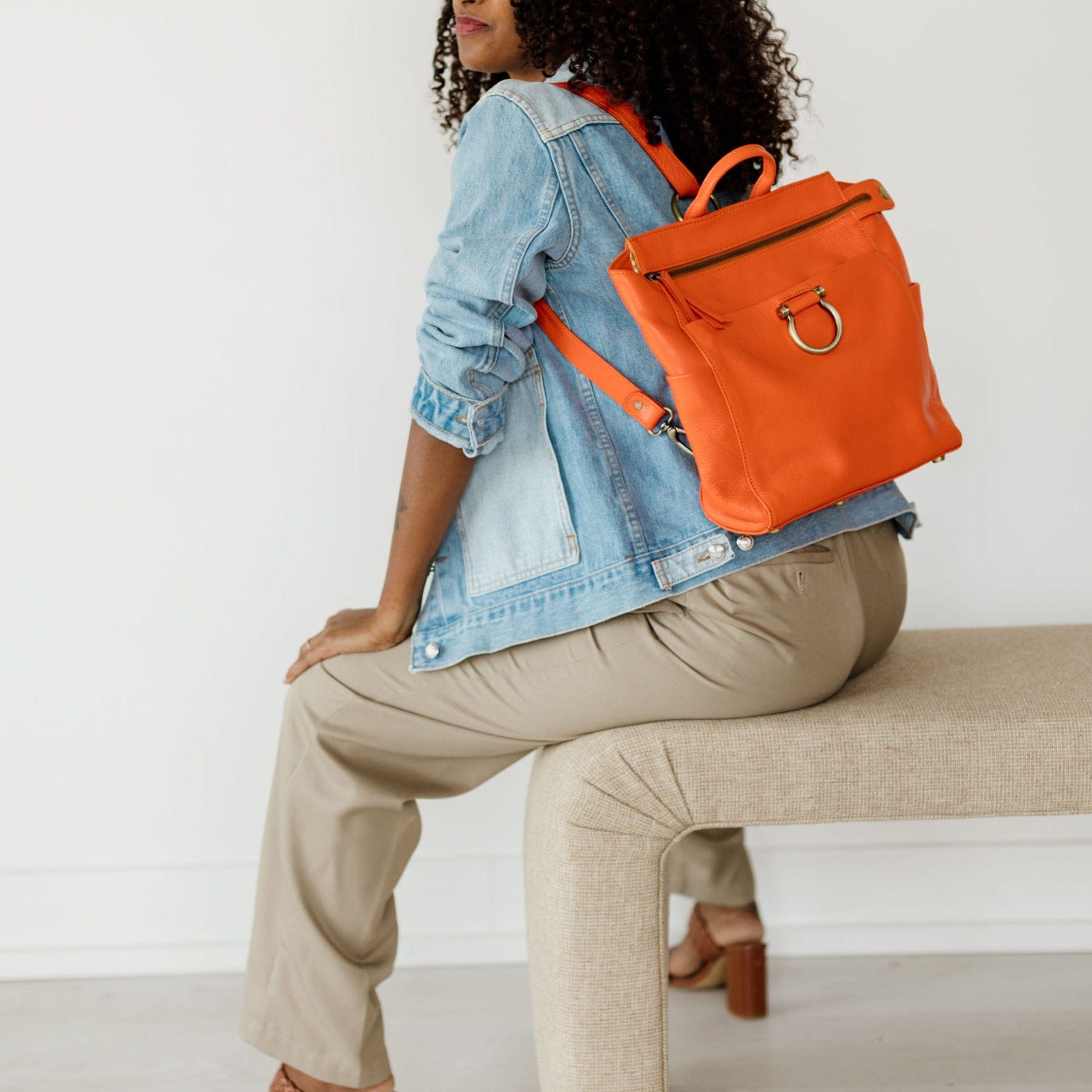 Natasha Mini Convertible Backpack and Crossbody Bag - | Sapahn.