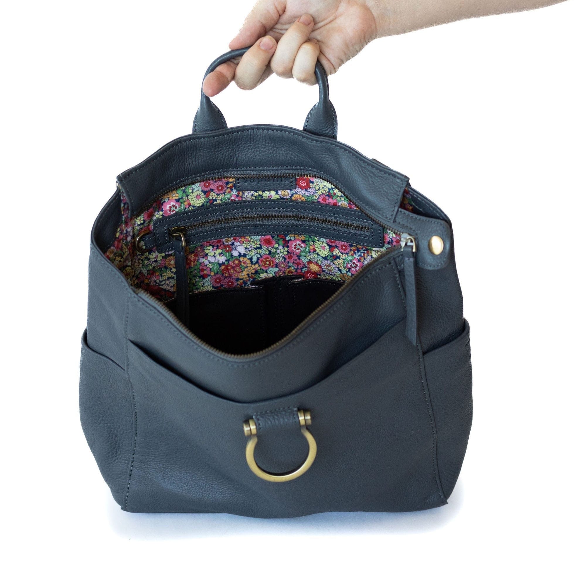 Natasha Mini Convertible Backpack and Crossbody Bag - | Sapahn.