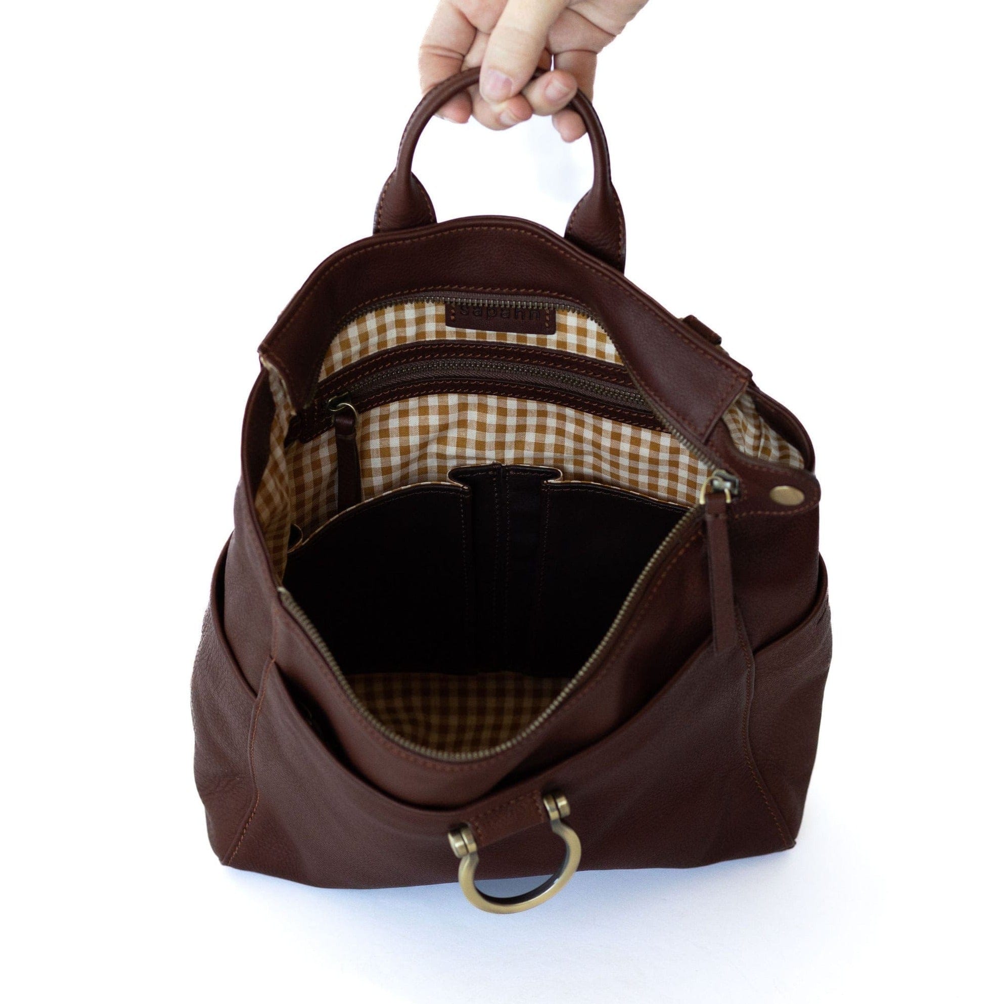 Natasha Mini Convertible Backpack and Crossbody Bag - | Sapahn.