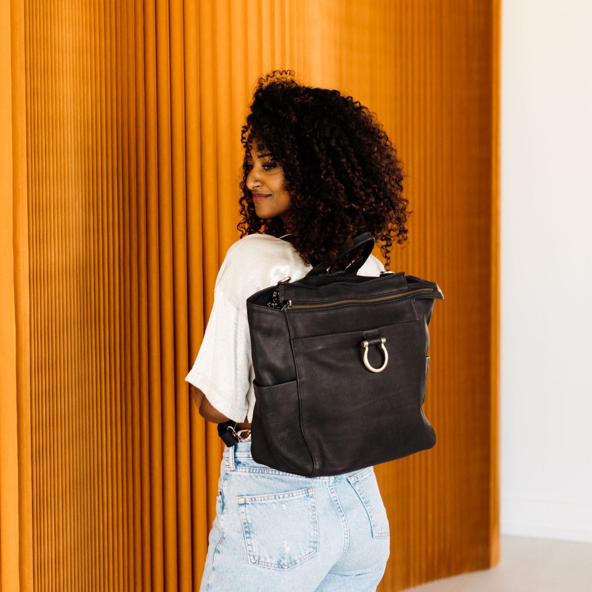 Natasha Convertible Backpack and Crossbody Bag - | Sapahn.