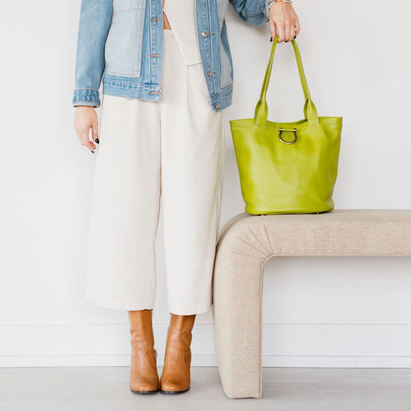 Nettie Shopper Tote - | Sapahn.