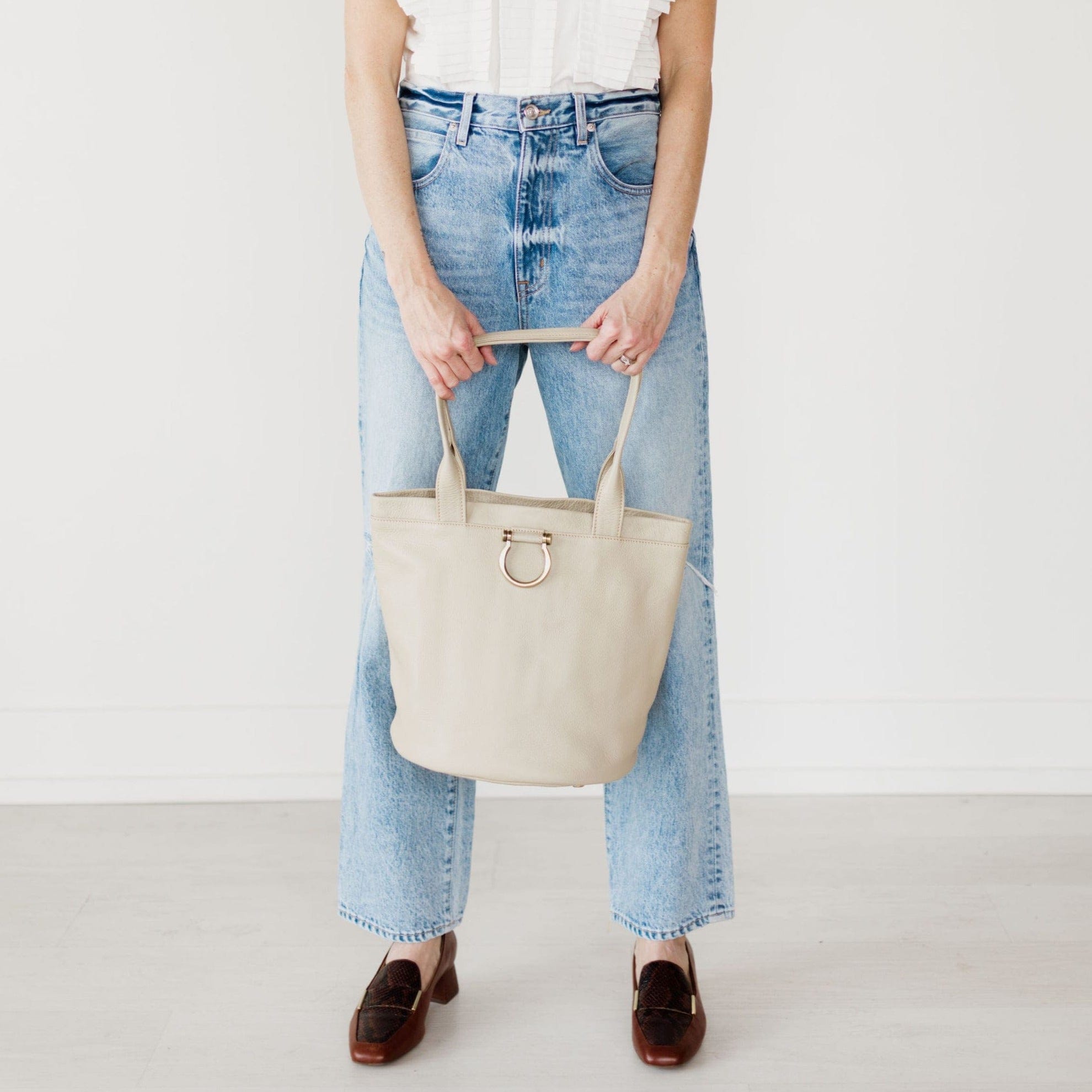 Nettie Shopper Tote - | Sapahn.