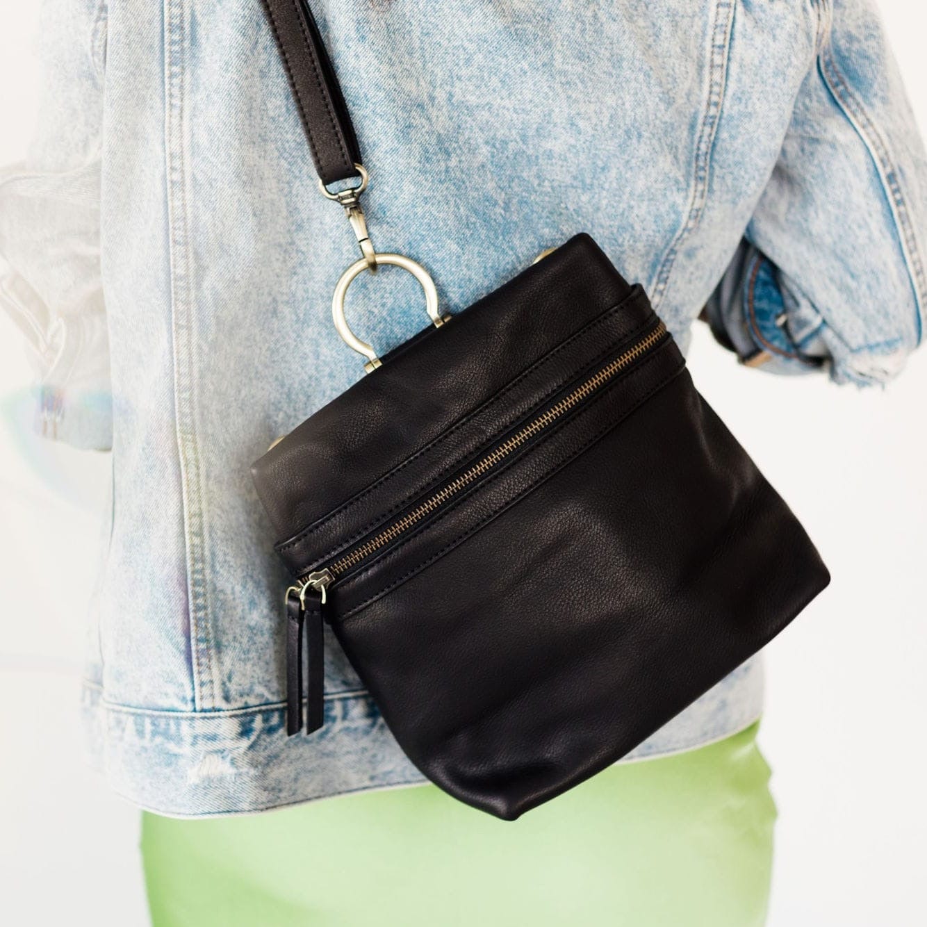 Pepper Convertible Backpack and Crossbody Bag - | Sapahn.