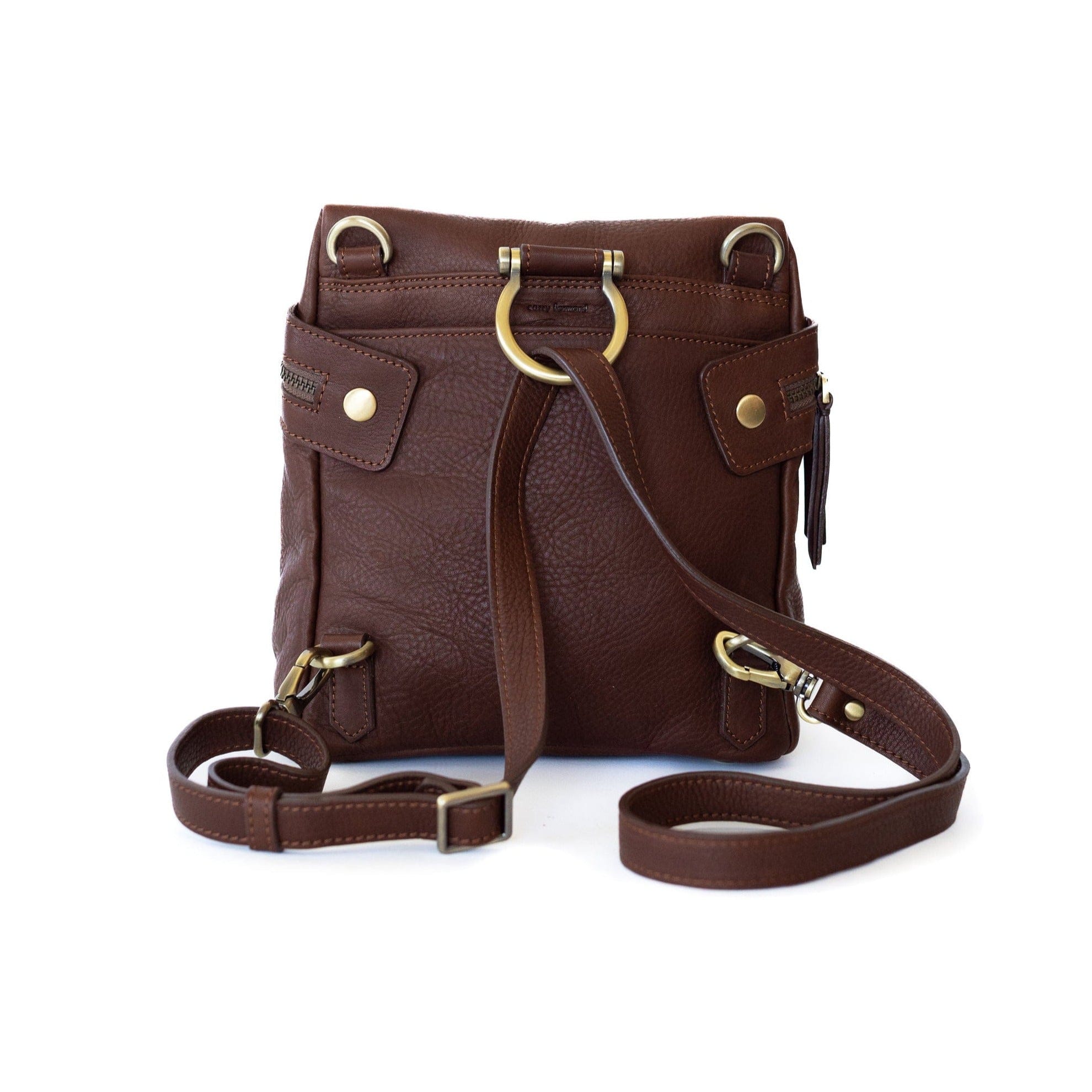 Pepper Convertible Backpack and Crossbody Bag - | Sapahn.
