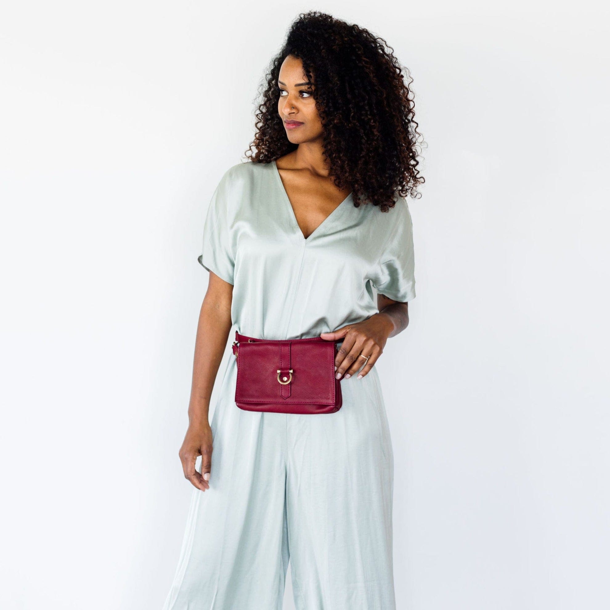 Sarah Ann Crossbody Belt Bag - | Sapahn.