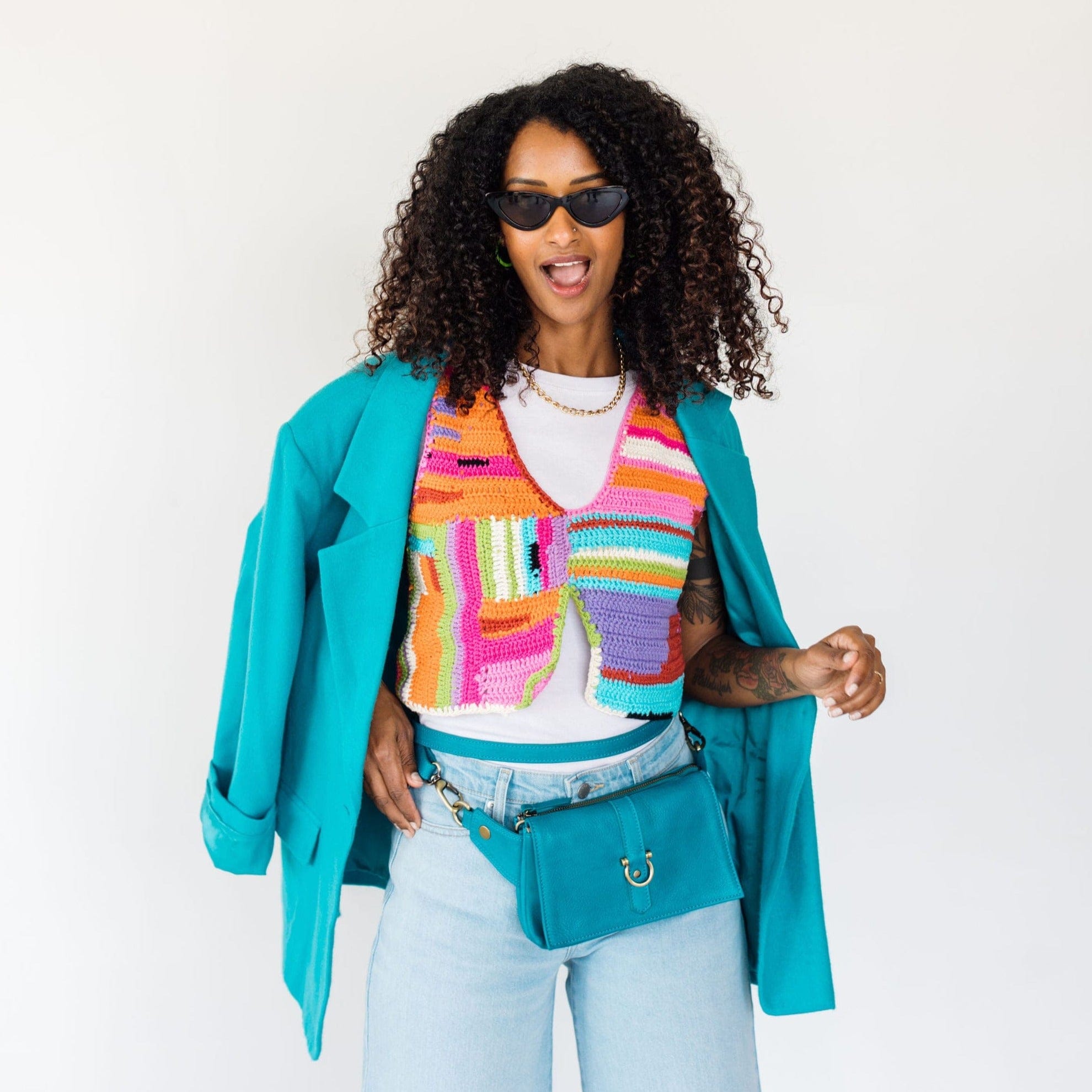 Sarah Ann Crossbody Belt Bag - | Sapahn.