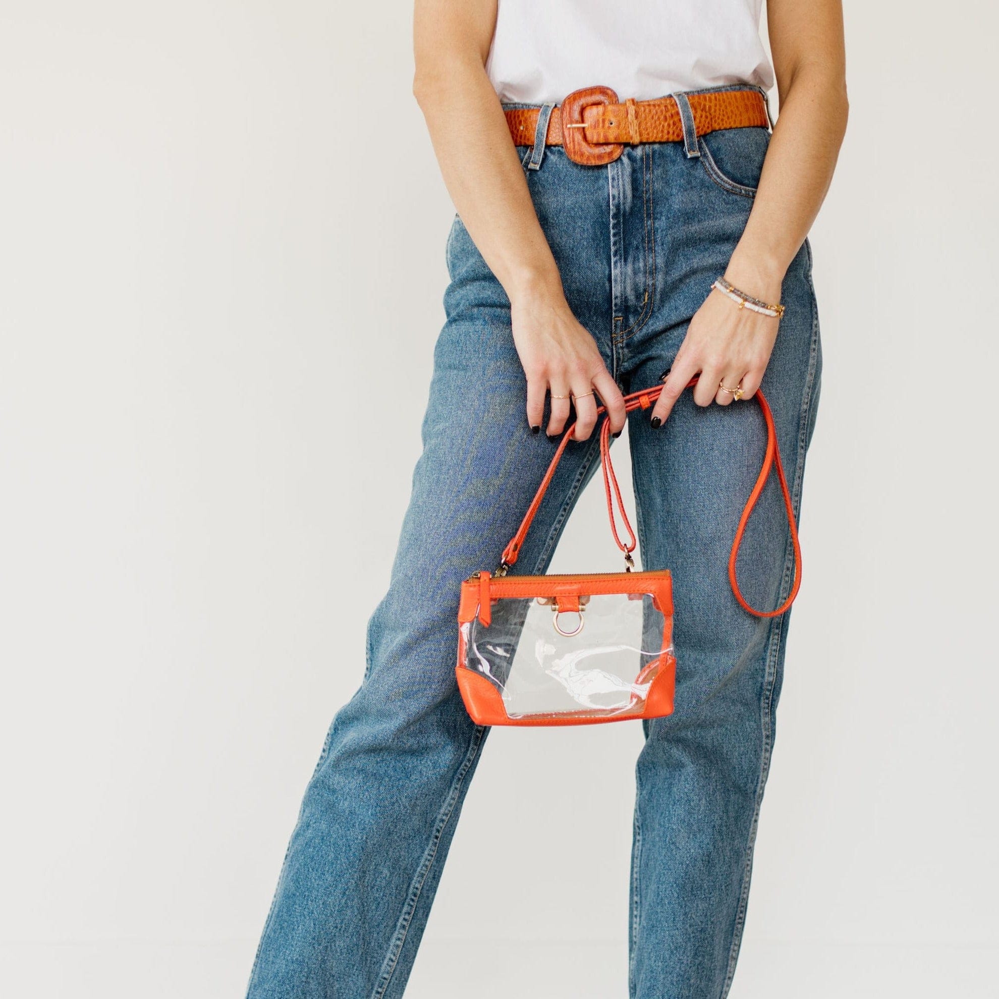 Sharon Mini Clear Crossbody - | Sapahn.