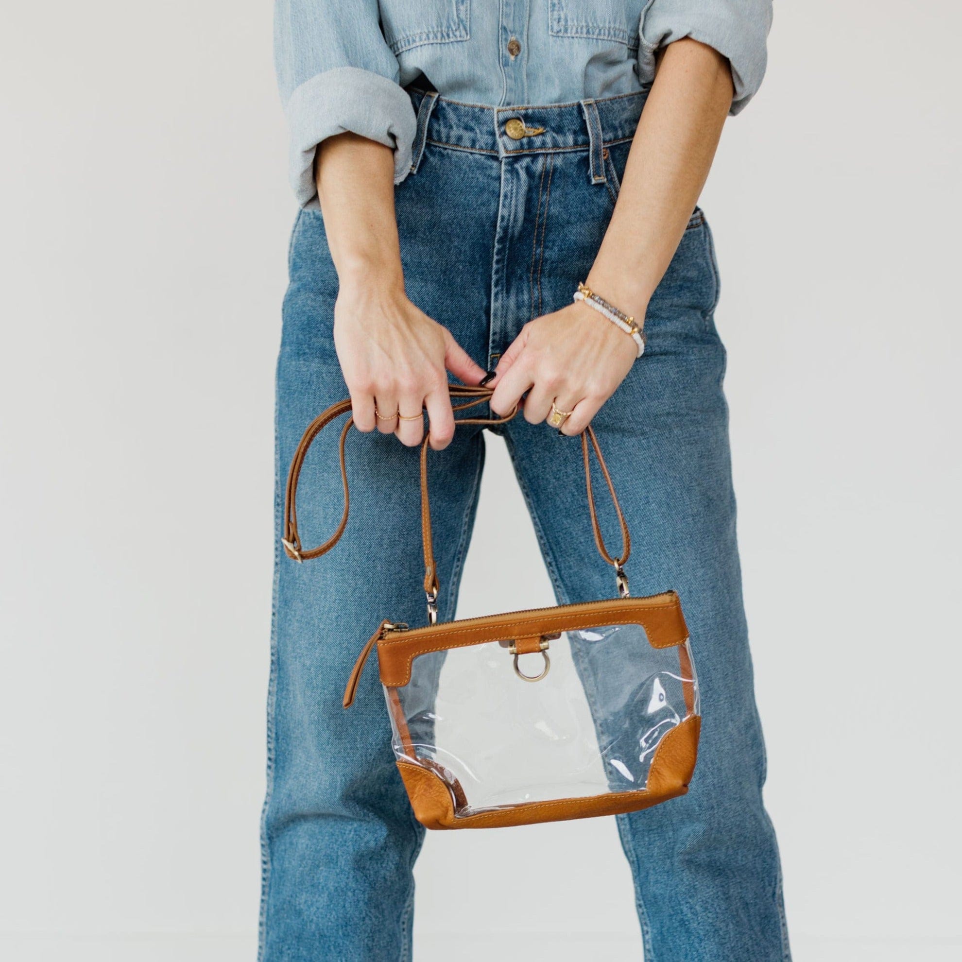 Sharon Clear Crossbody - | Sapahn.