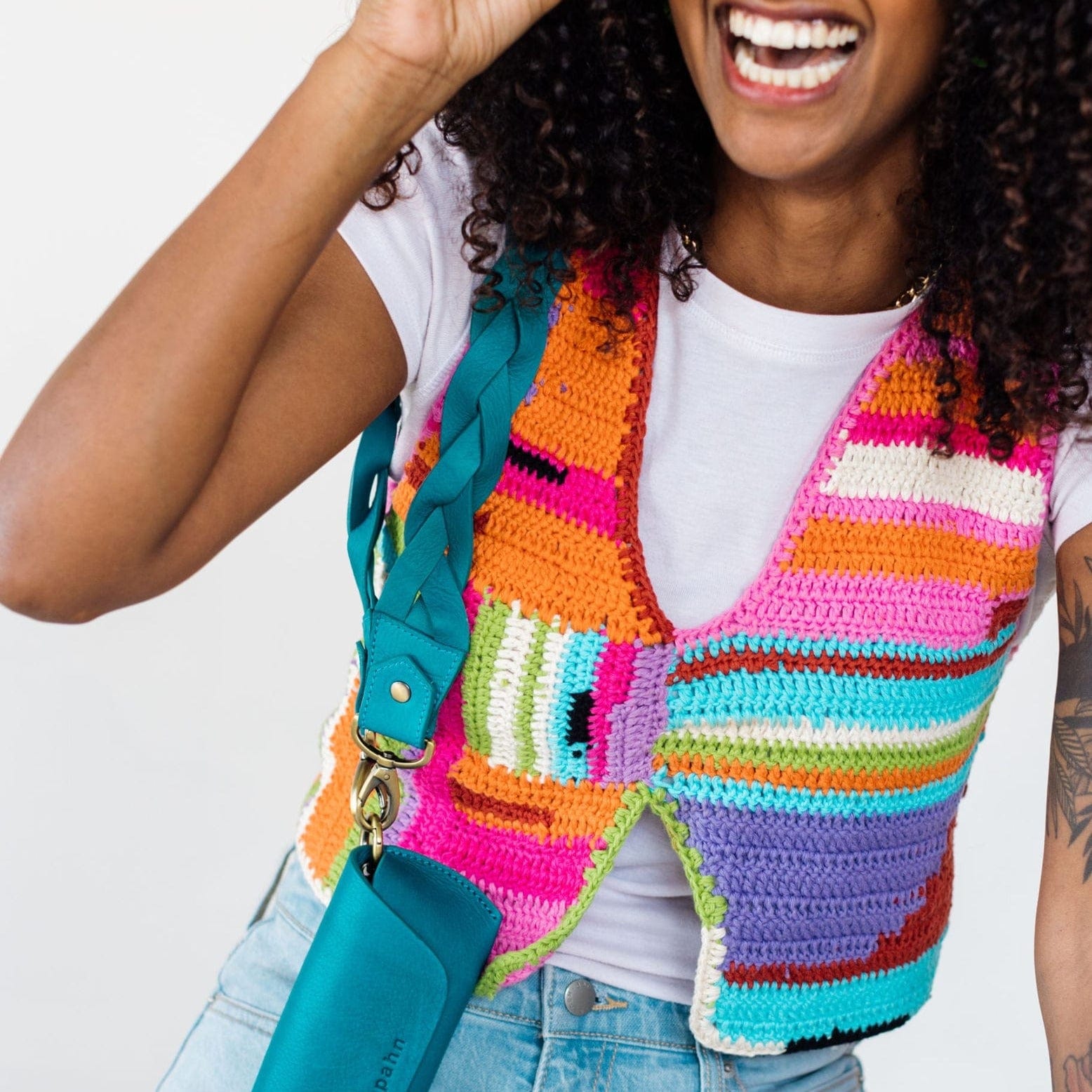 Iris Woven Shoulder Strap -  | Sapahn.