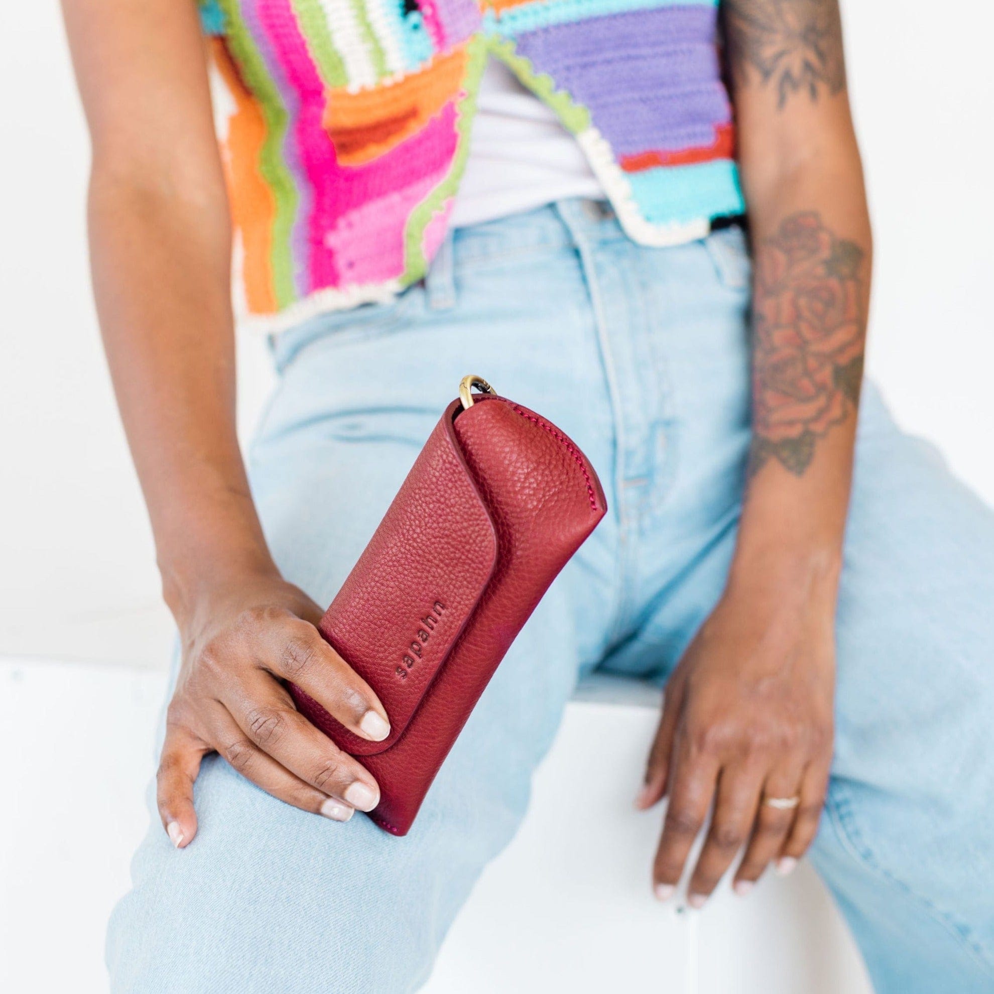 Susette Sunglass Case - | Sapahn.