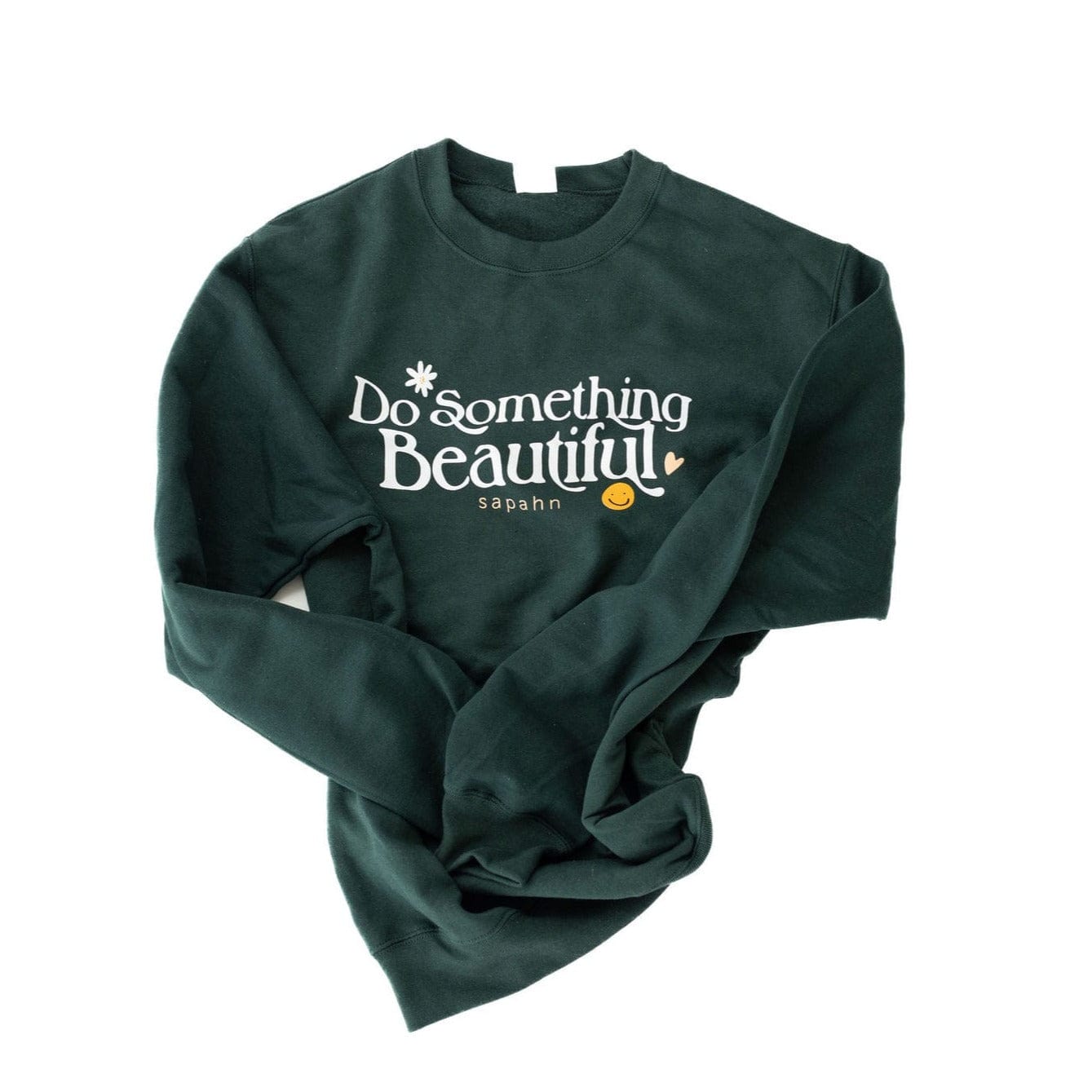 Sapahn X Emily Jessen Do Something Beautiful Sweatshirt -  | Sapahn.