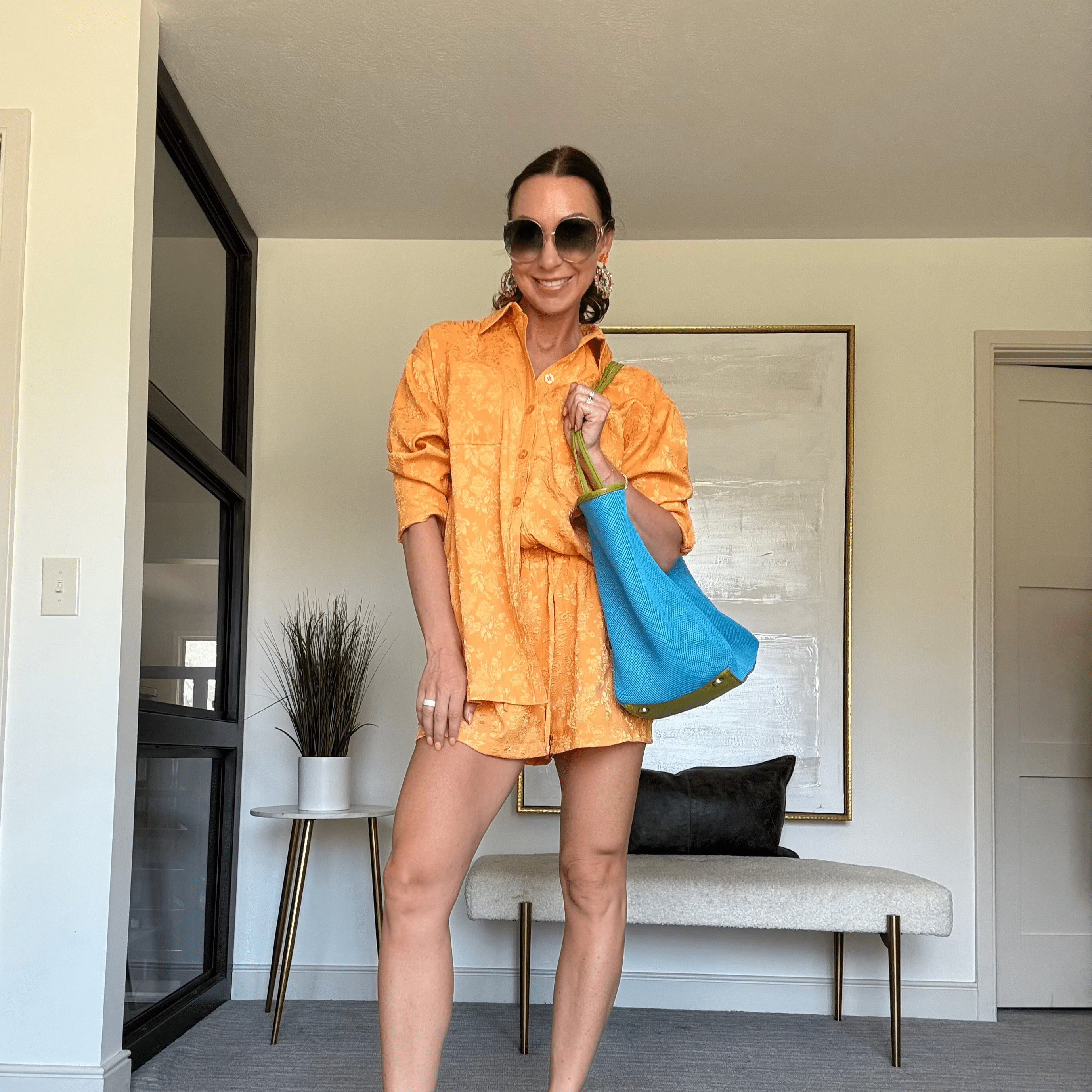 Cherie Mesh Tote Bag
