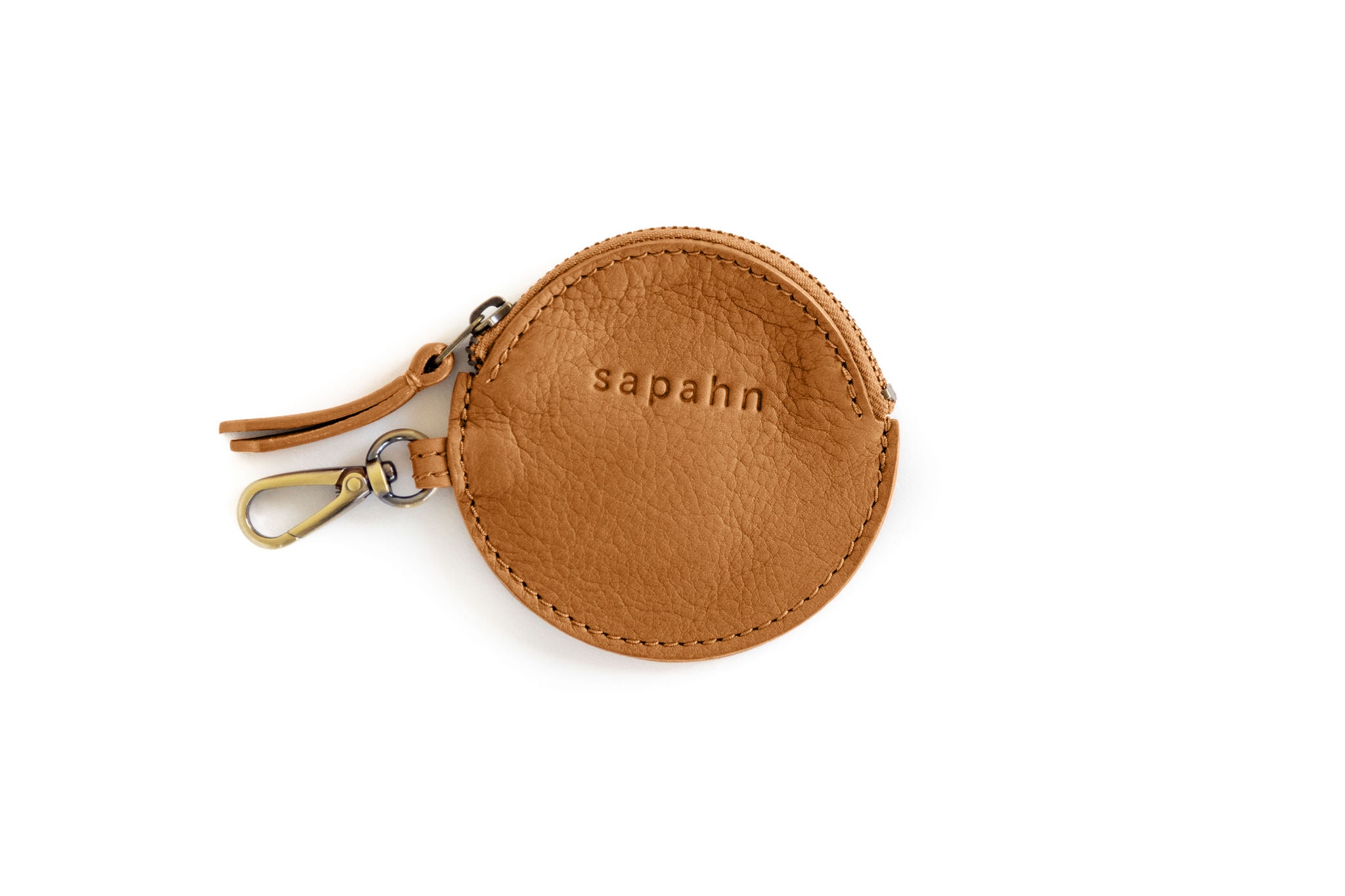 Orange best sale coin purse