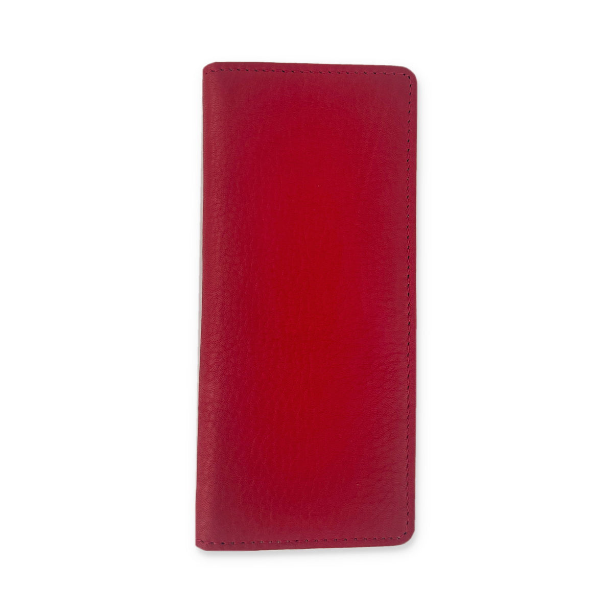 Sapahn Warren Wallet in Red Raw Leather #Color_Red Raw Leather