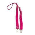 1.5 Inch Crossbody Strap - Silver Fuchsia Oil Leather | Sapahn.