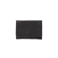 Fisher Card Holder - Black Raw Leather | Sapahn.
