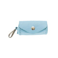 Gilda Lipstick Case - Silver Sky Blue Oil Leather | Sapahn.