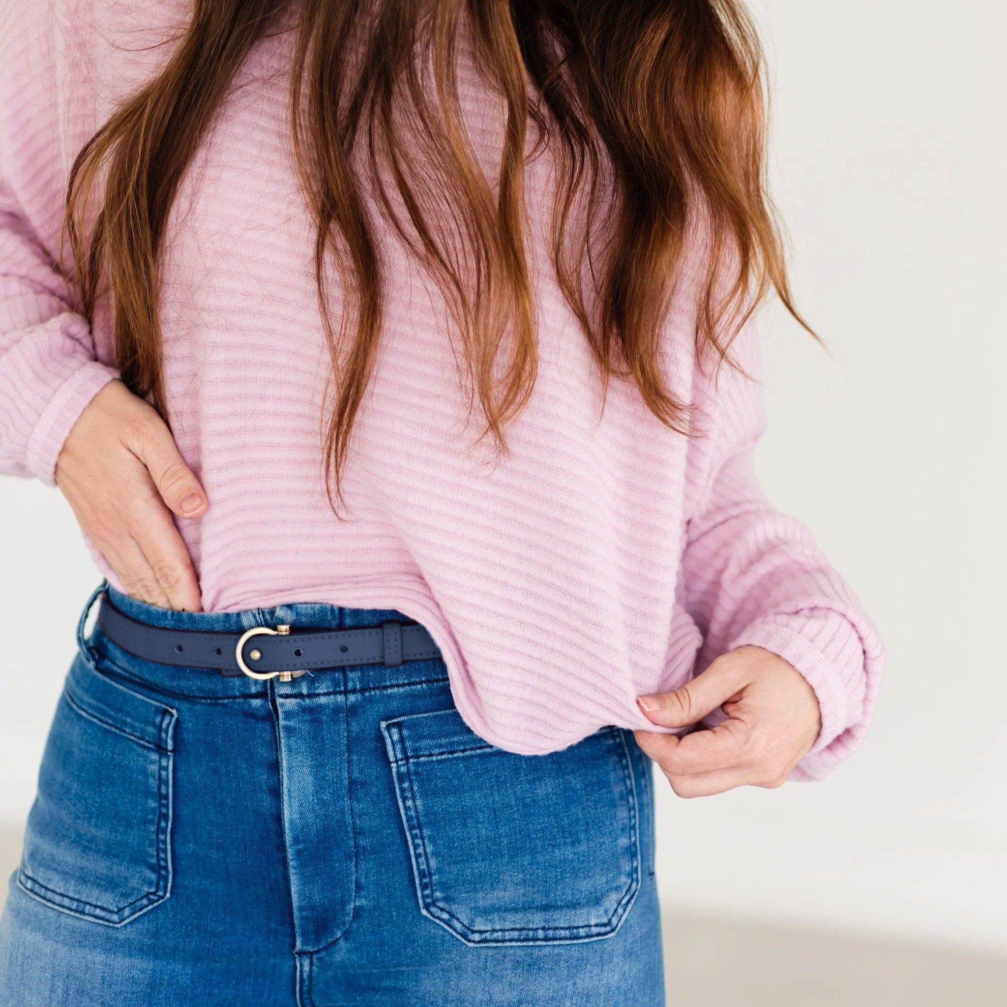 Omega Skinny Belt