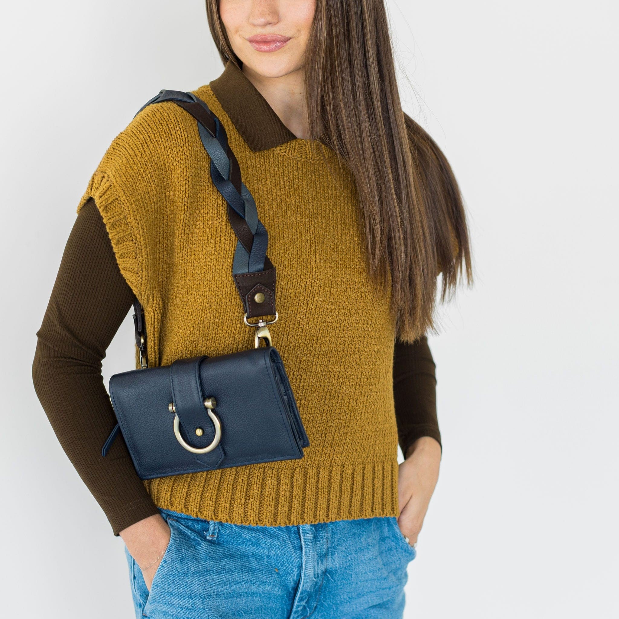 Iris Tri-Woven Shoulder Strap