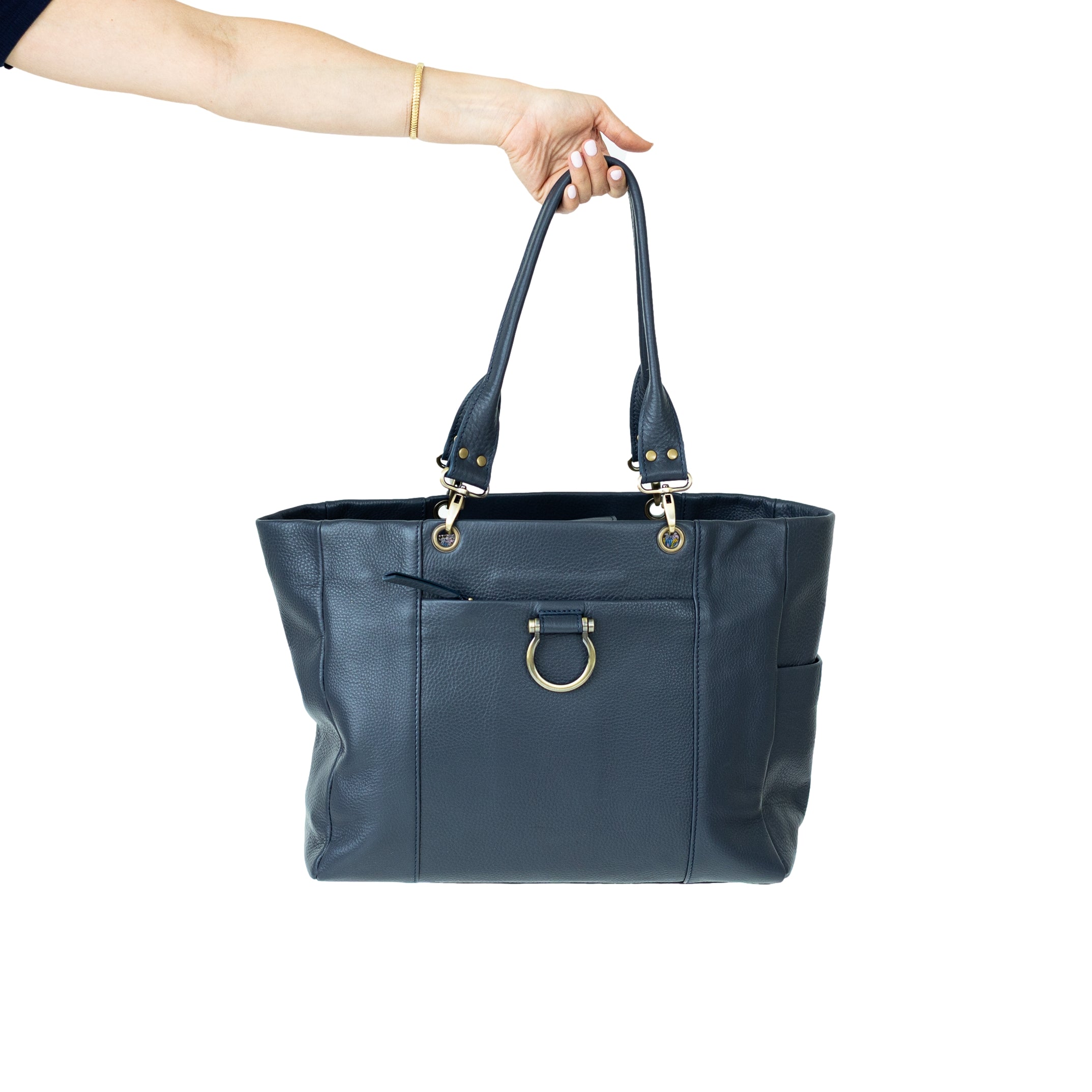 Nora Leather Tote Bag