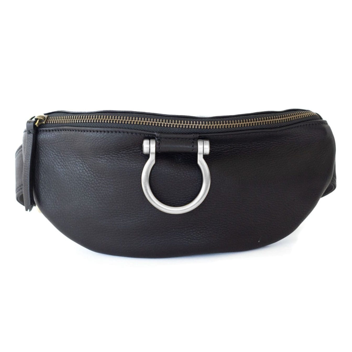 Black Faux Leather belt bag newest Fanny Pack