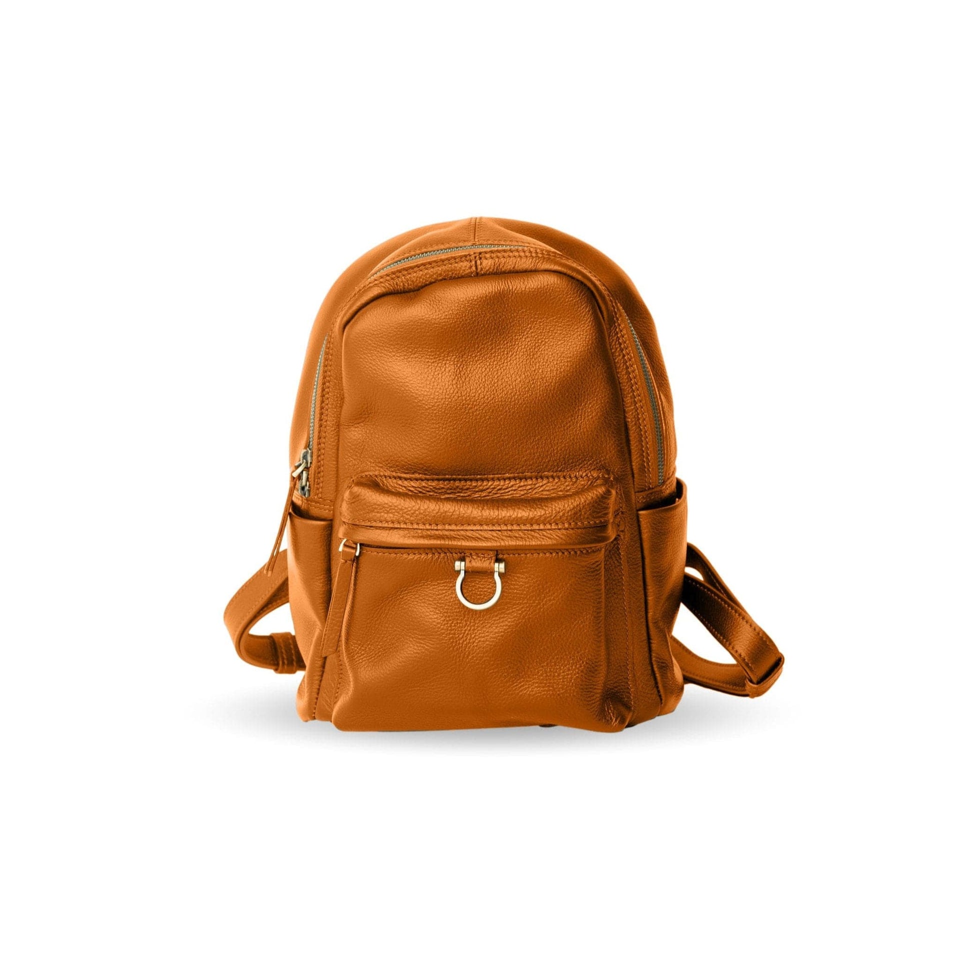 amelia leather backpack Whisky Raw Leather Style:Reindeer Eagle 9 Abel Abel - Rove forward touch