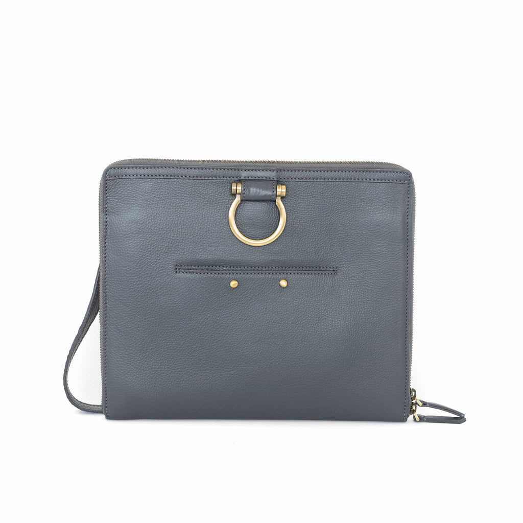 M Crossbody - Stone Oil Leather | Sapahn.