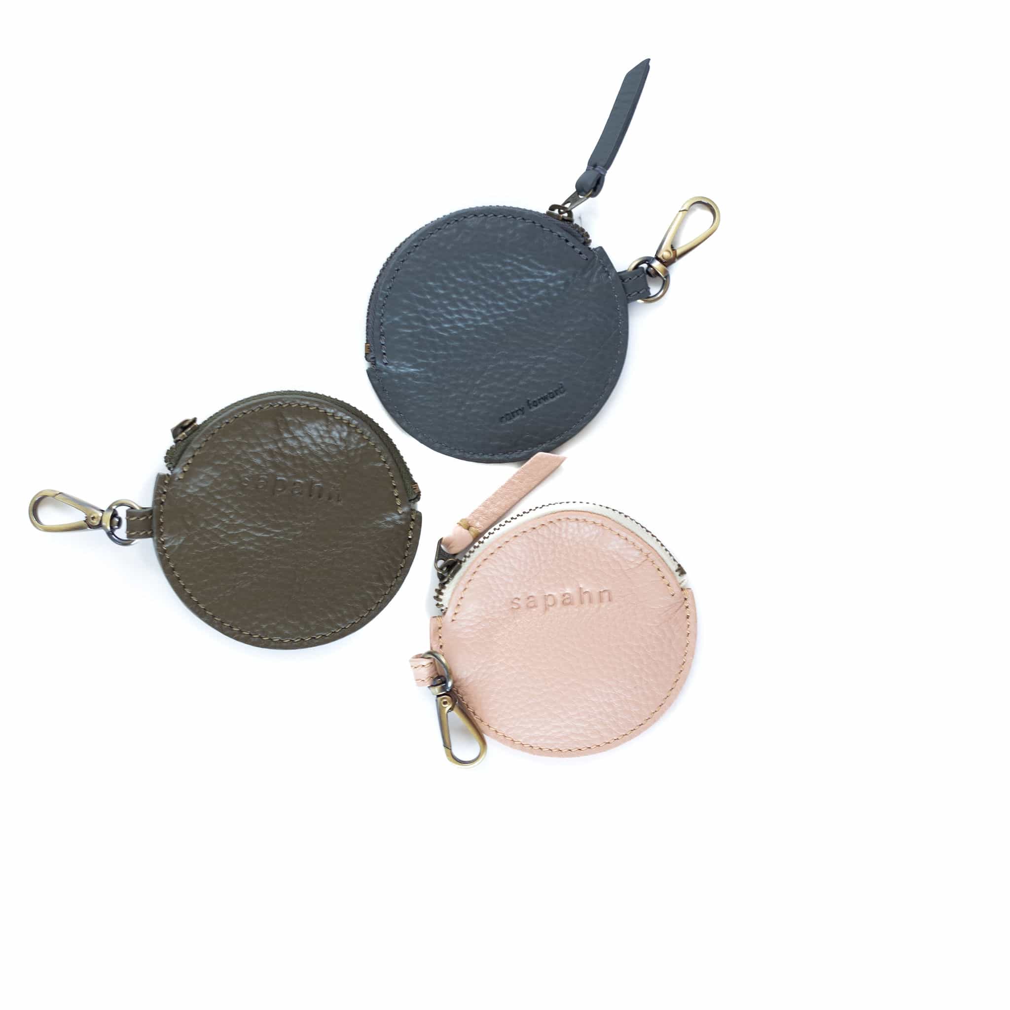 Rose Leather Coin Purse