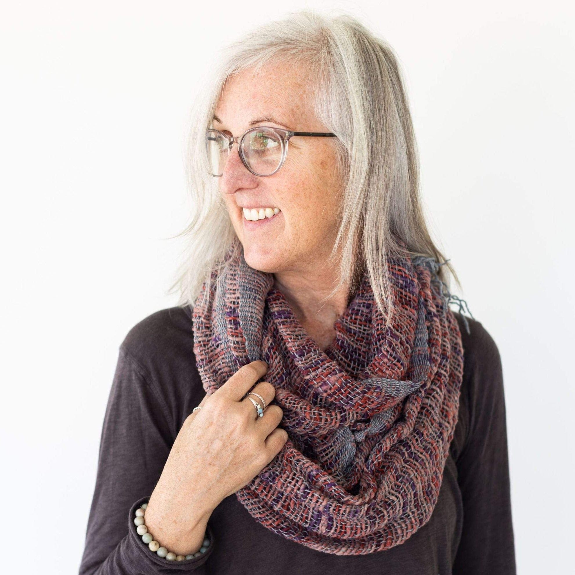 Fishnet Cotton Scarves