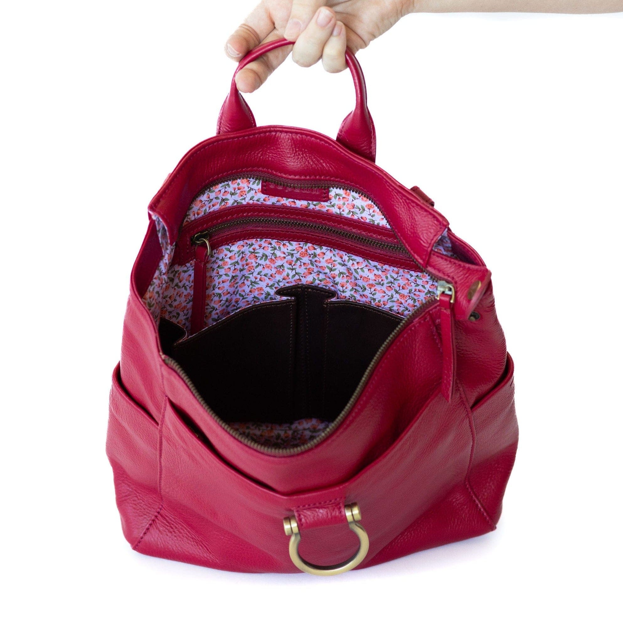  Purse for Women Convertible Backpack Purses and Handbags  Crossbody Shoulder Bag - Red : Clothing, Shoes & Jewelry